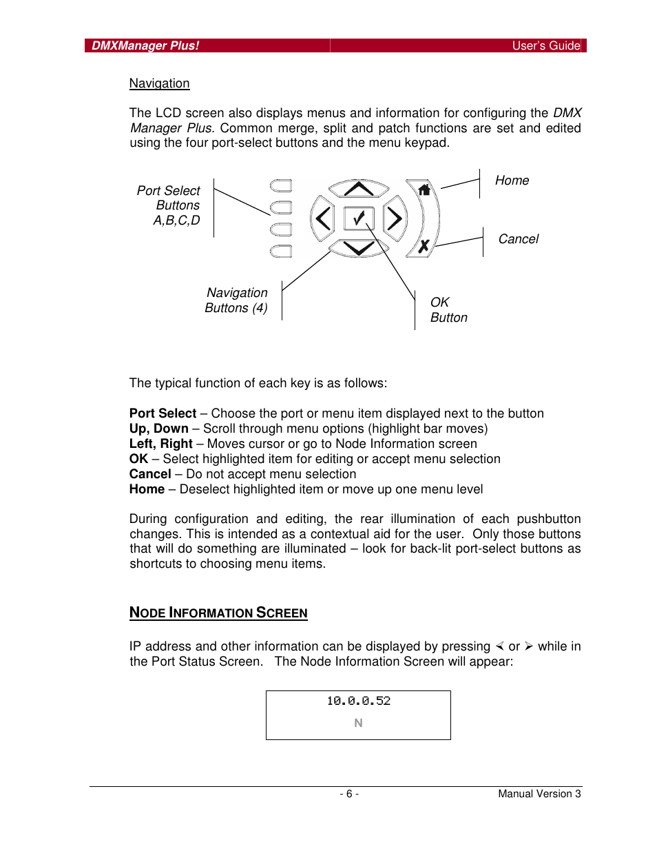 Pathway DMX Manager Plus! #6301, 6302 User Manual | Page 6 / 18