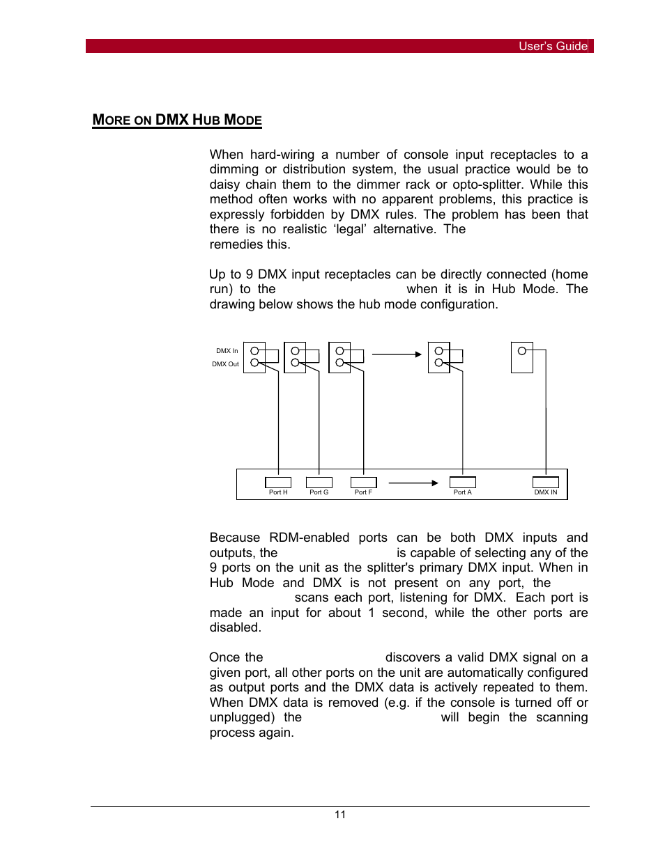 Pathway #910x DMX Repeater Pro for firmware up to 1.3.5 click here User Manual | Page 11 / 13