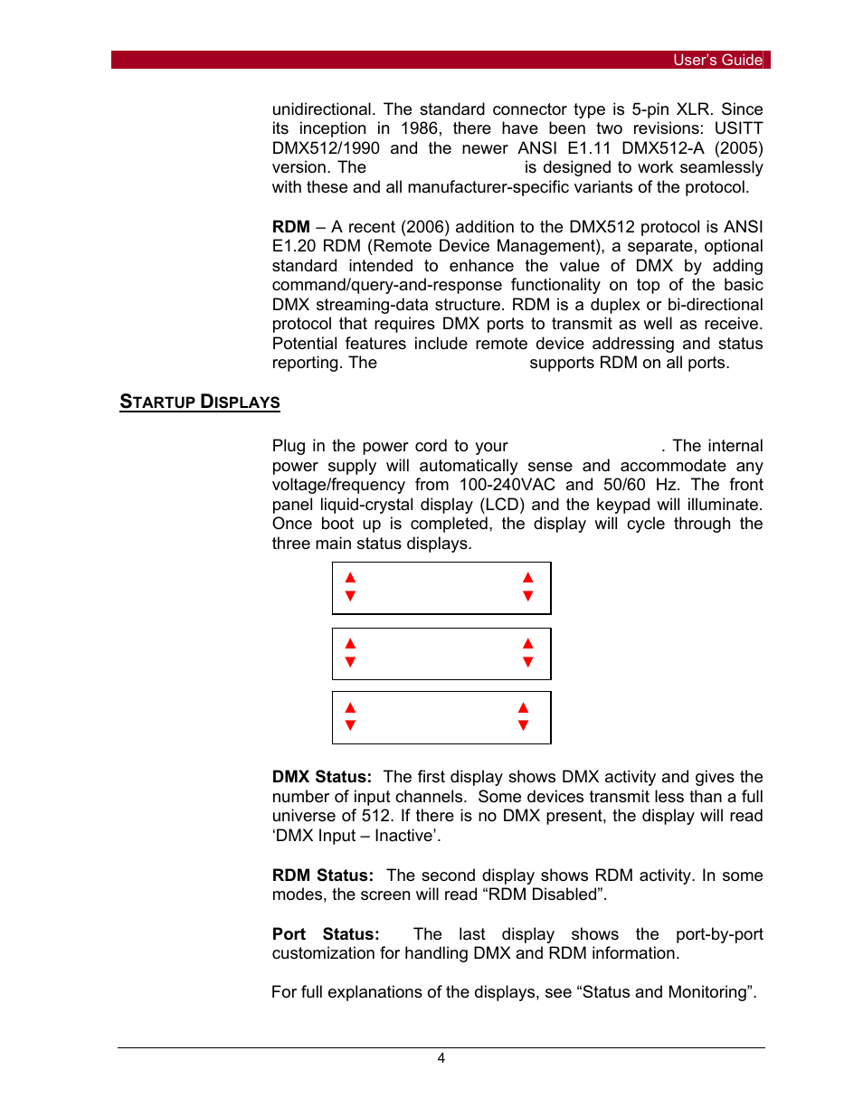Pathway #910x DMX Repeater Pro for firmware up to 1.3.5 click here User Manual | Page 4 / 13