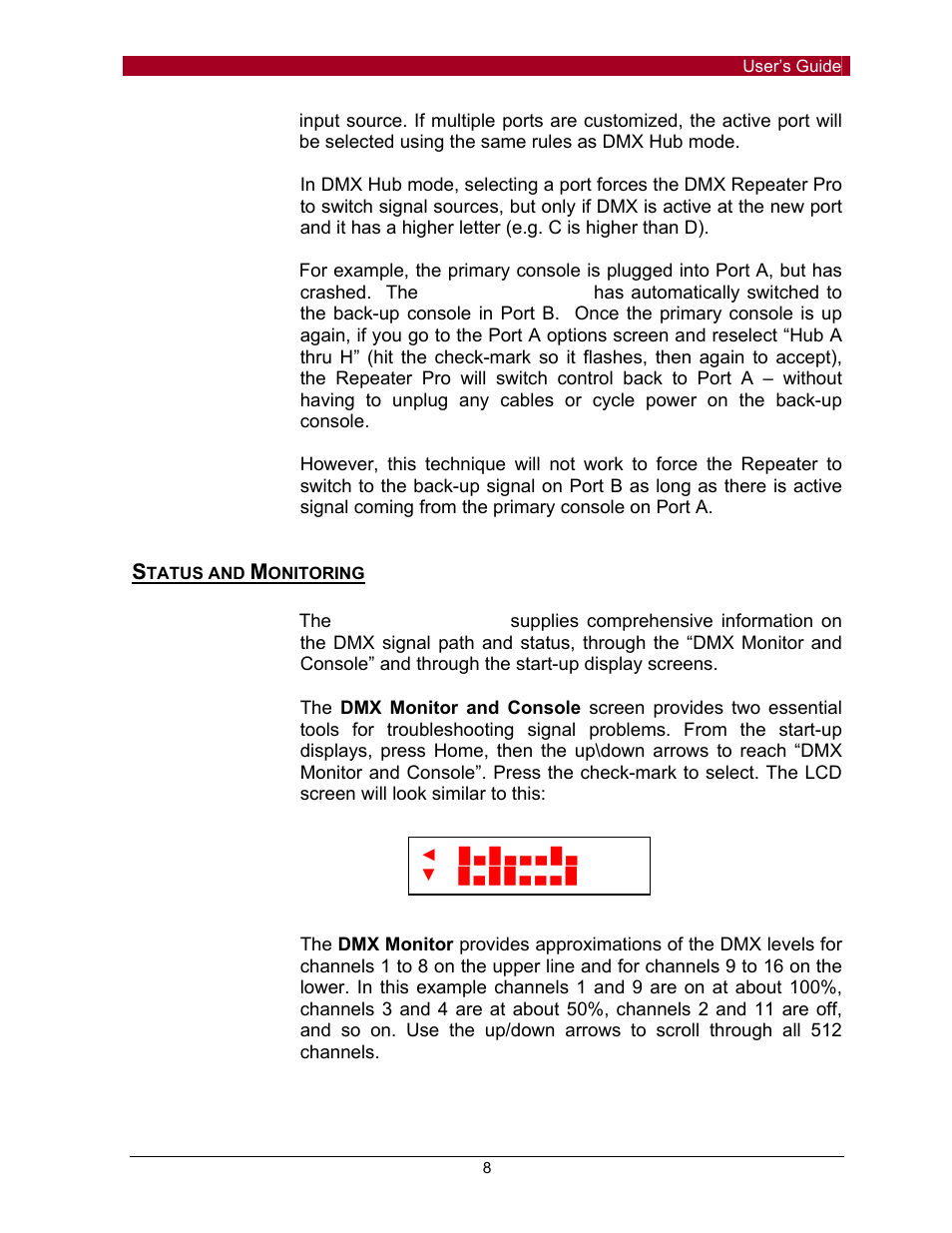 Pathway #910x DMX Repeater Pro for firmware up to 1.3.5 click here User Manual | Page 8 / 13