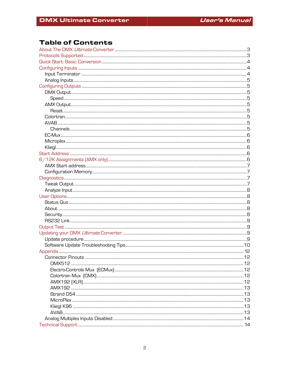 Pathway #8680 Ultimate Converter User Manual | Page 2 / 14