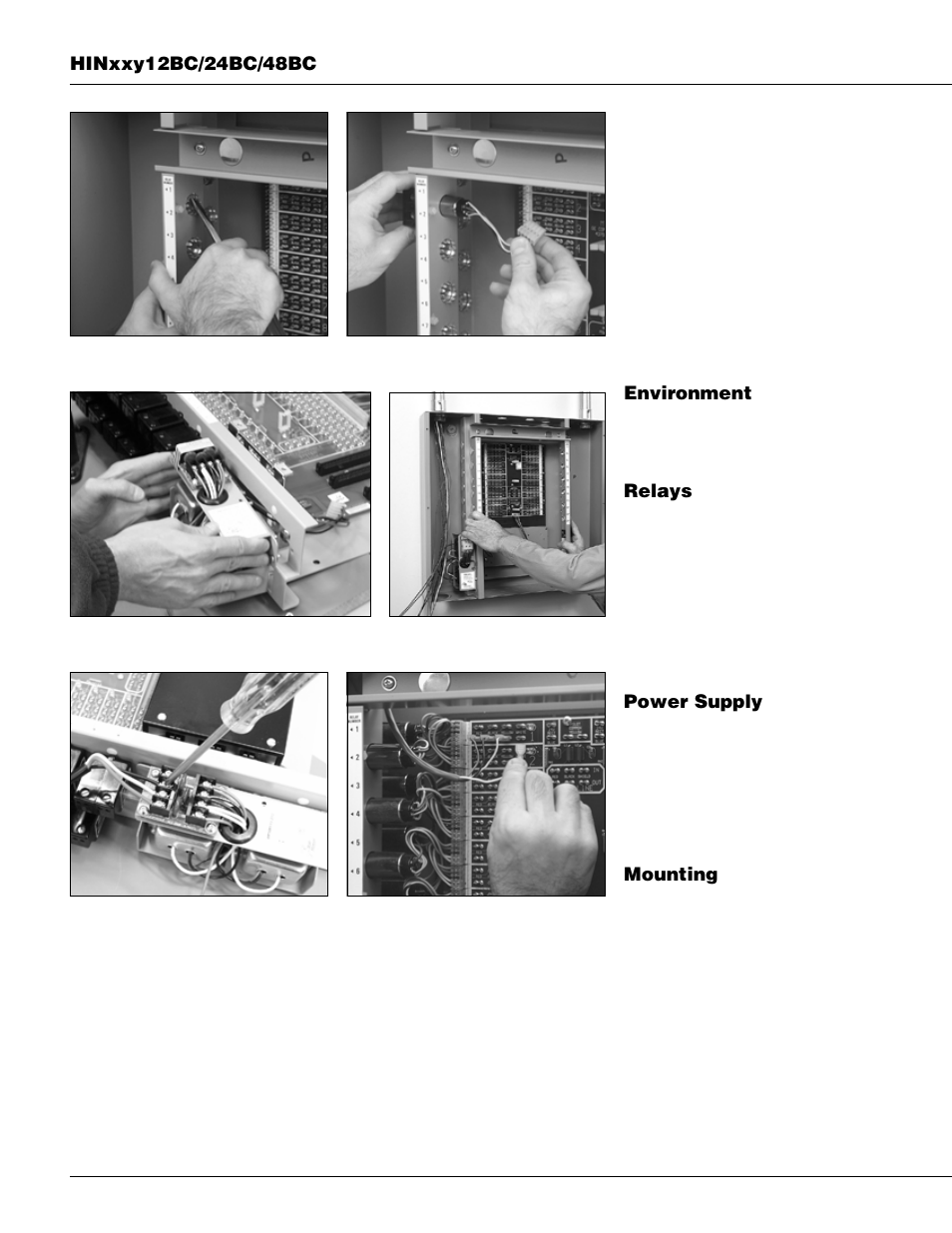 Environment, Relays, Power supply | Mounting | Pathway DMX Relay Cabinets User Manual | Page 2 / 4