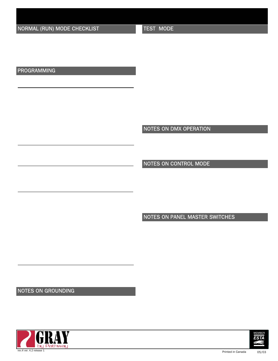 Lcrc-48gep dmx relay controller, Configuration | Pathway DMX Relay Controller (programmable) - # LCRC48GEP User Manual | Page 2 / 2