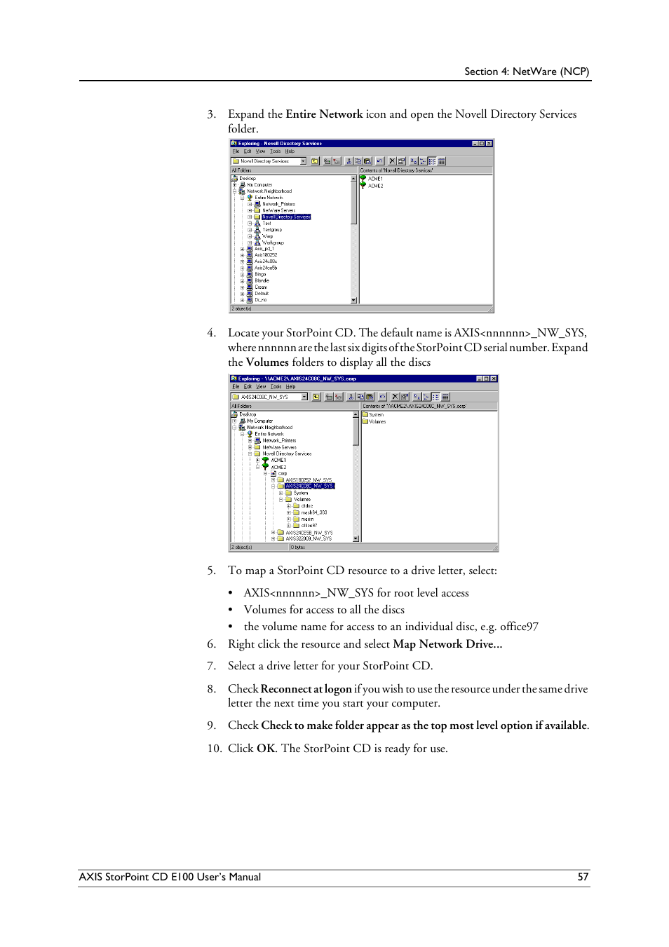 Axis Communications CD E100 User Manual | Page 57 / 163