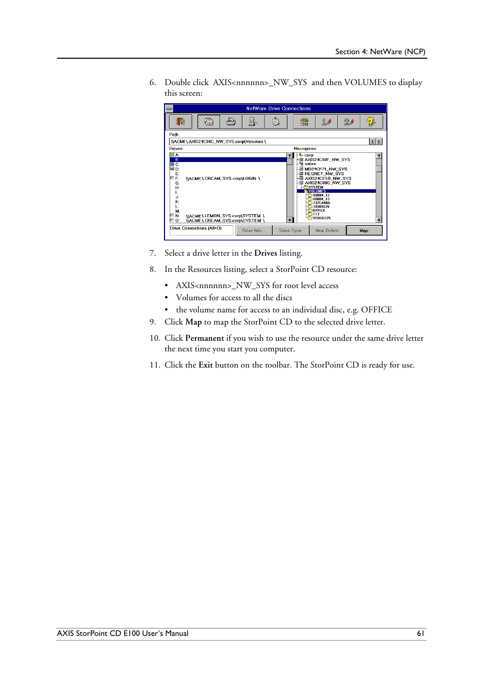Axis Communications CD E100 User Manual | Page 61 / 163