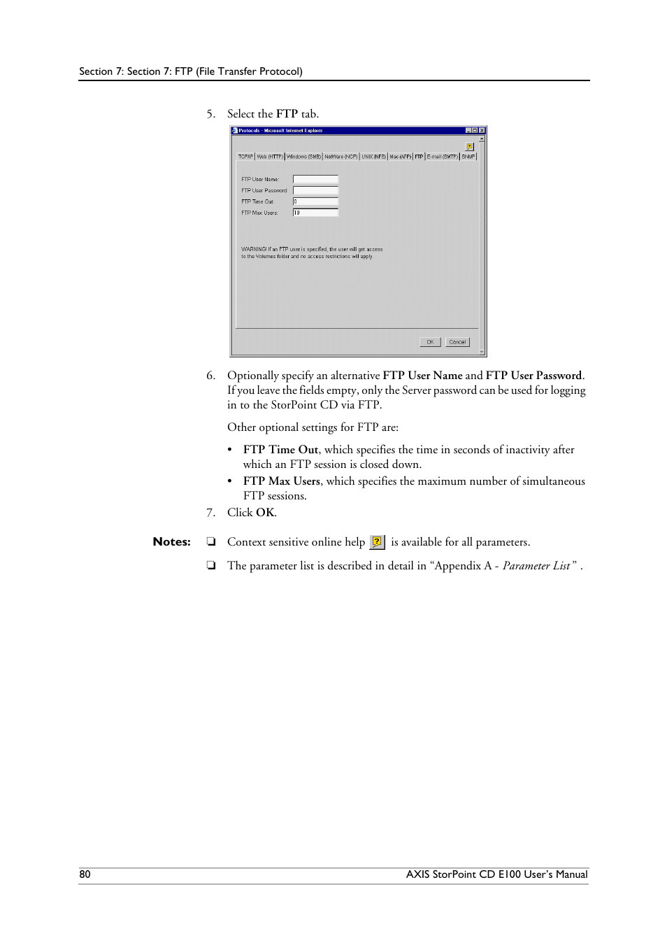 Axis Communications CD E100 User Manual | Page 80 / 163