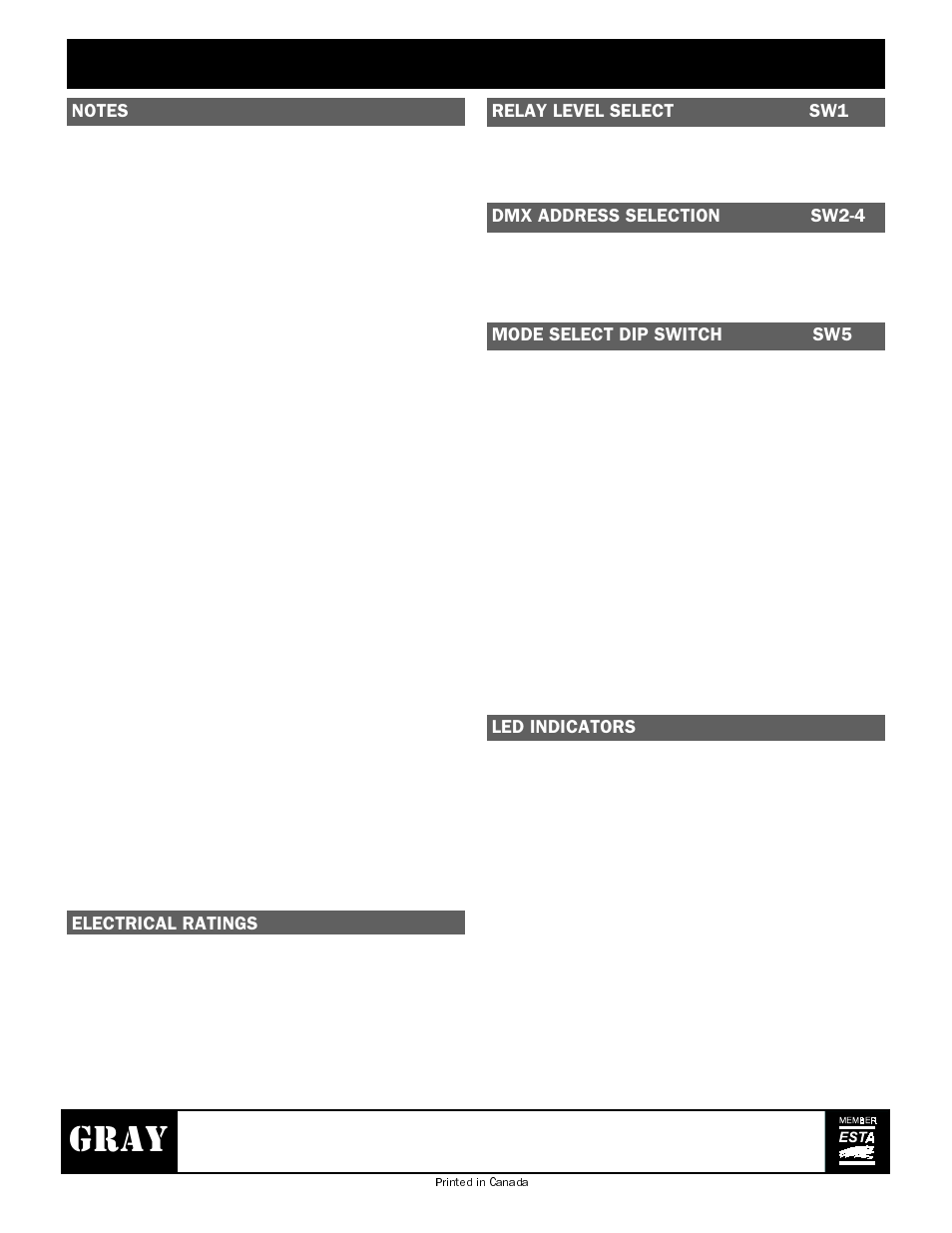 Efbc-4l fluorescent dimming ballast controller, Page 2 of 2 | Pathway EFBC-4L Configuration User Manual | Page 2 / 2