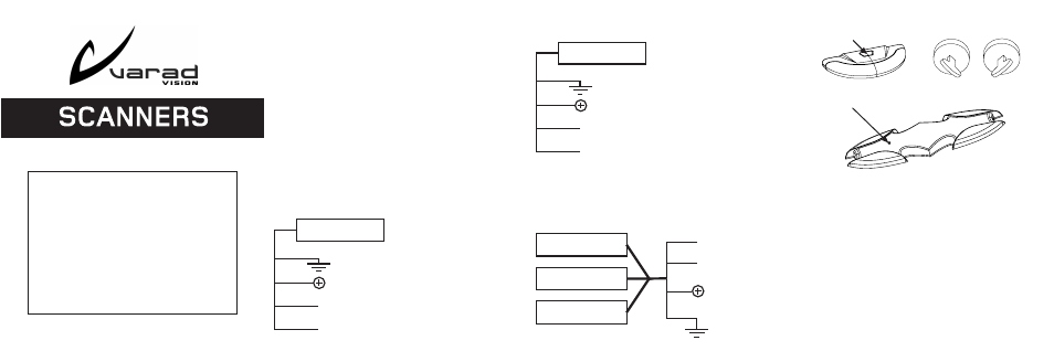 Varad Scanners® Tri-Color - Scanners® Styles: SPIDER-VS260, EVO-VS360, AERO-VS460, RAPTOR-VS560 User Manual | 2 pages