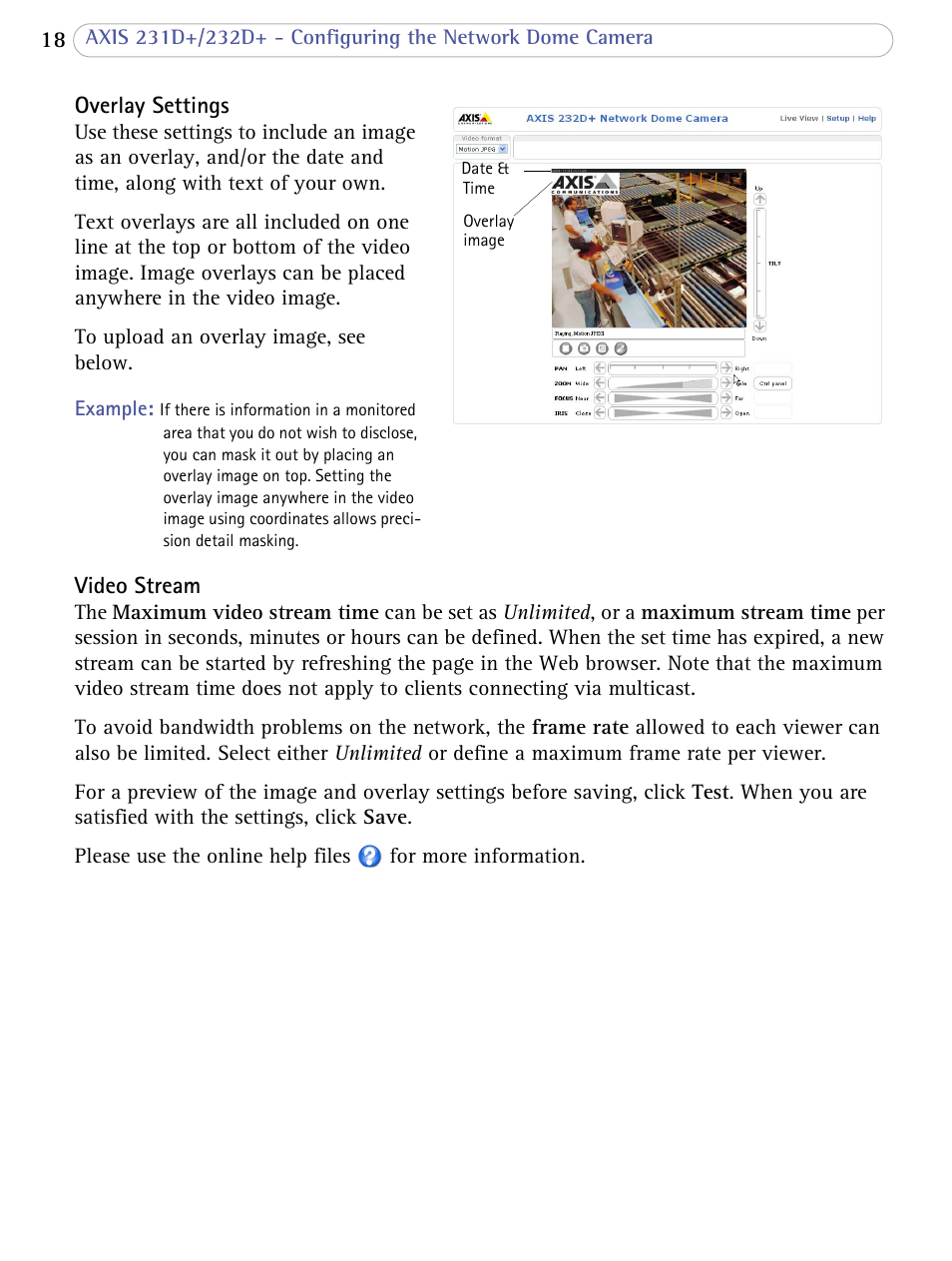 Axis Communications 231D+/232D+ User Manual | Page 18 / 70