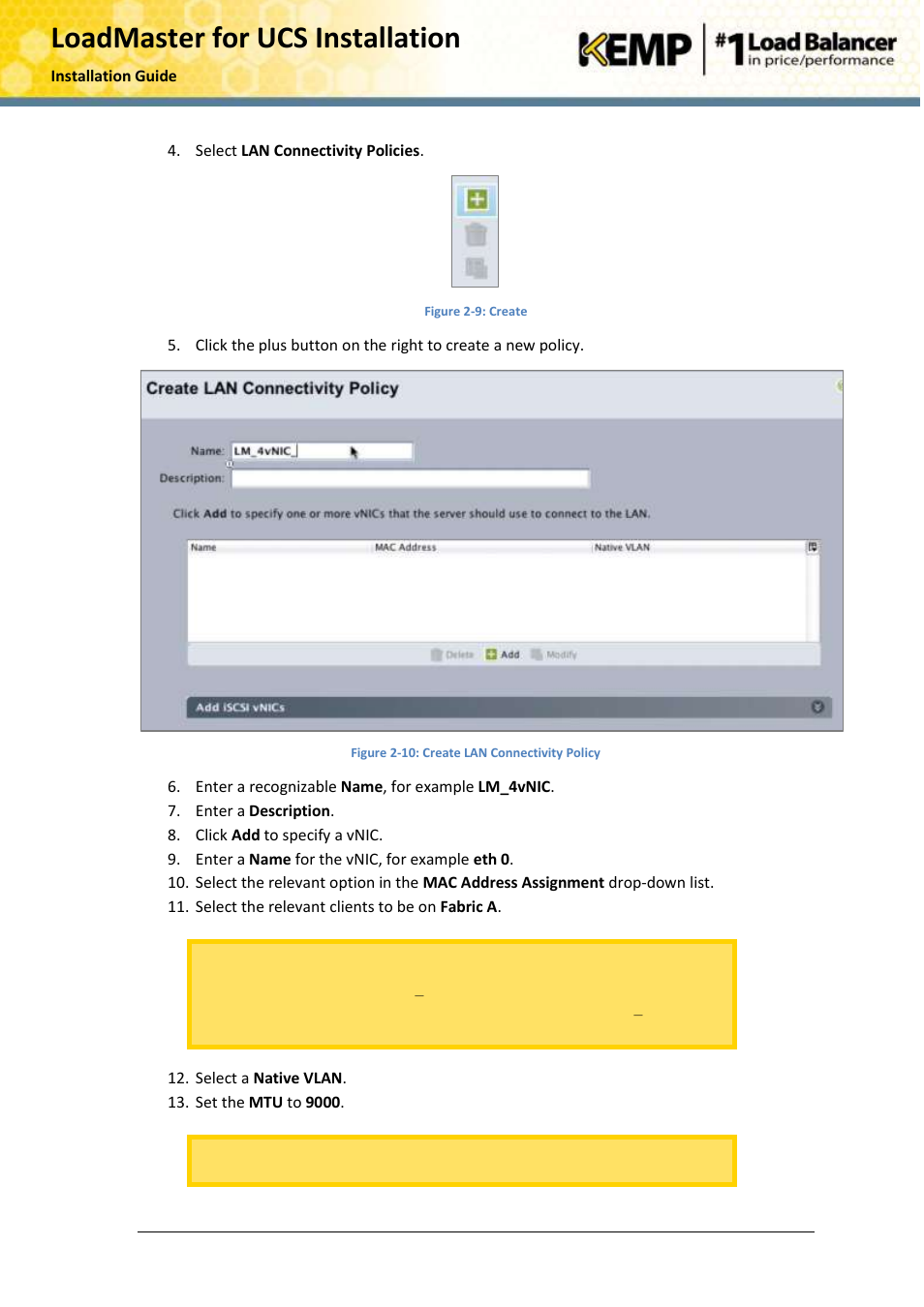 KEMP Cisco B-Series User Manual | Page 11 / 27