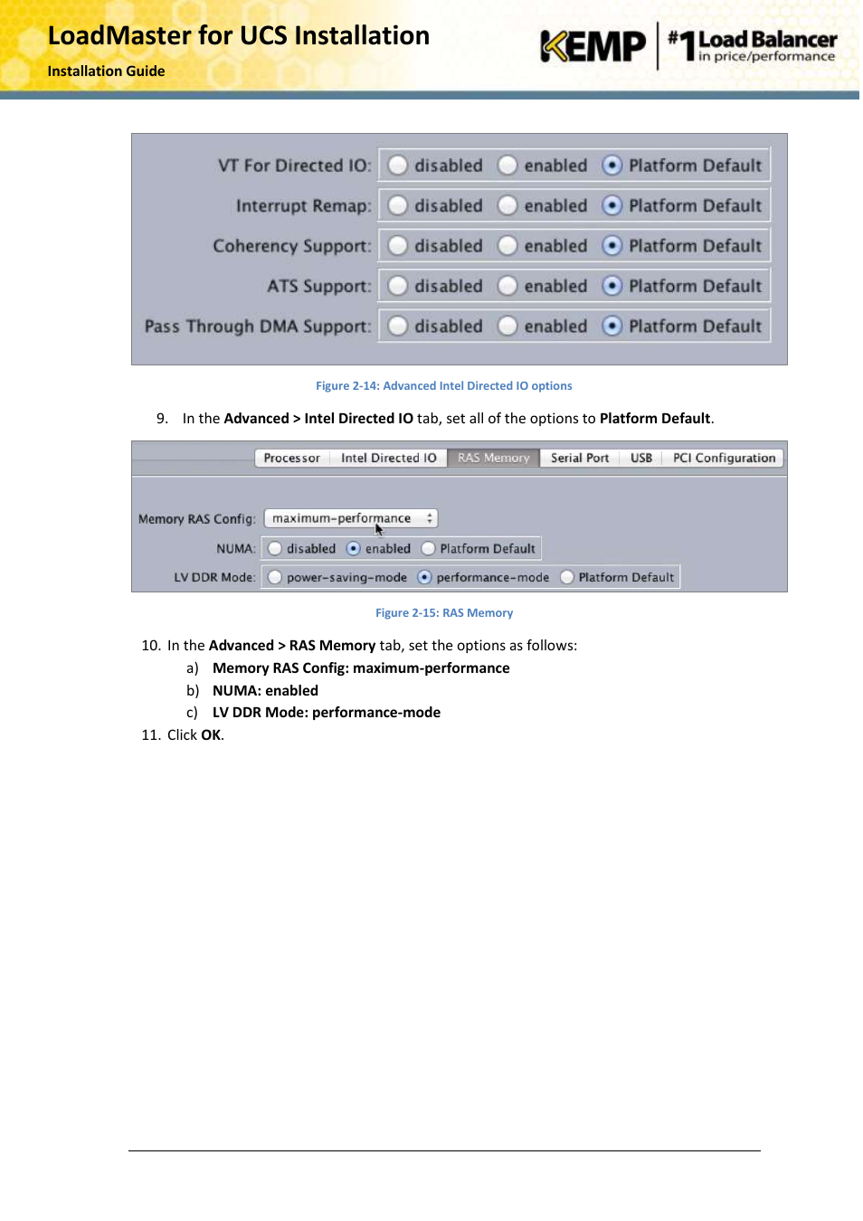 KEMP Cisco B-Series User Manual | Page 14 / 27