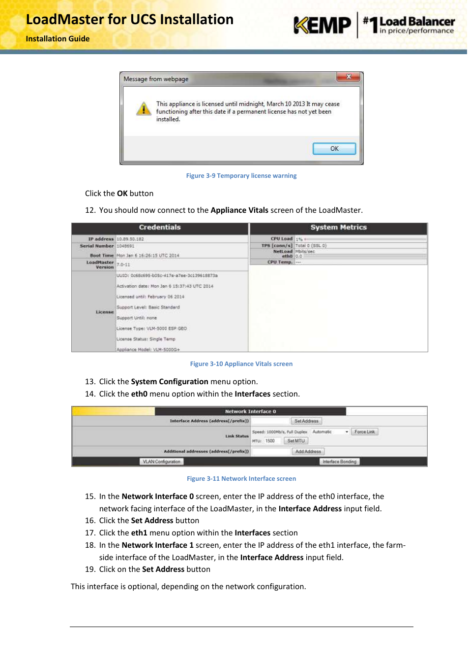 KEMP Cisco B-Series User Manual | Page 21 / 27