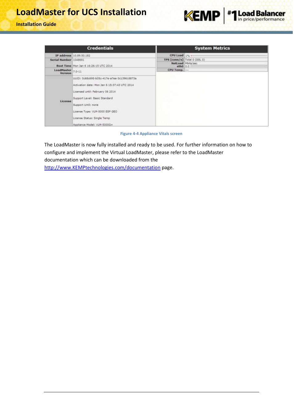 KEMP Cisco B-Series User Manual | Page 25 / 27