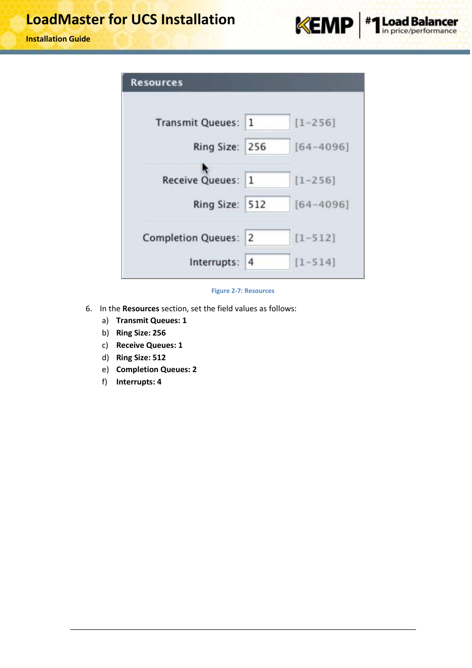 KEMP Cisco B-Series User Manual | Page 9 / 27