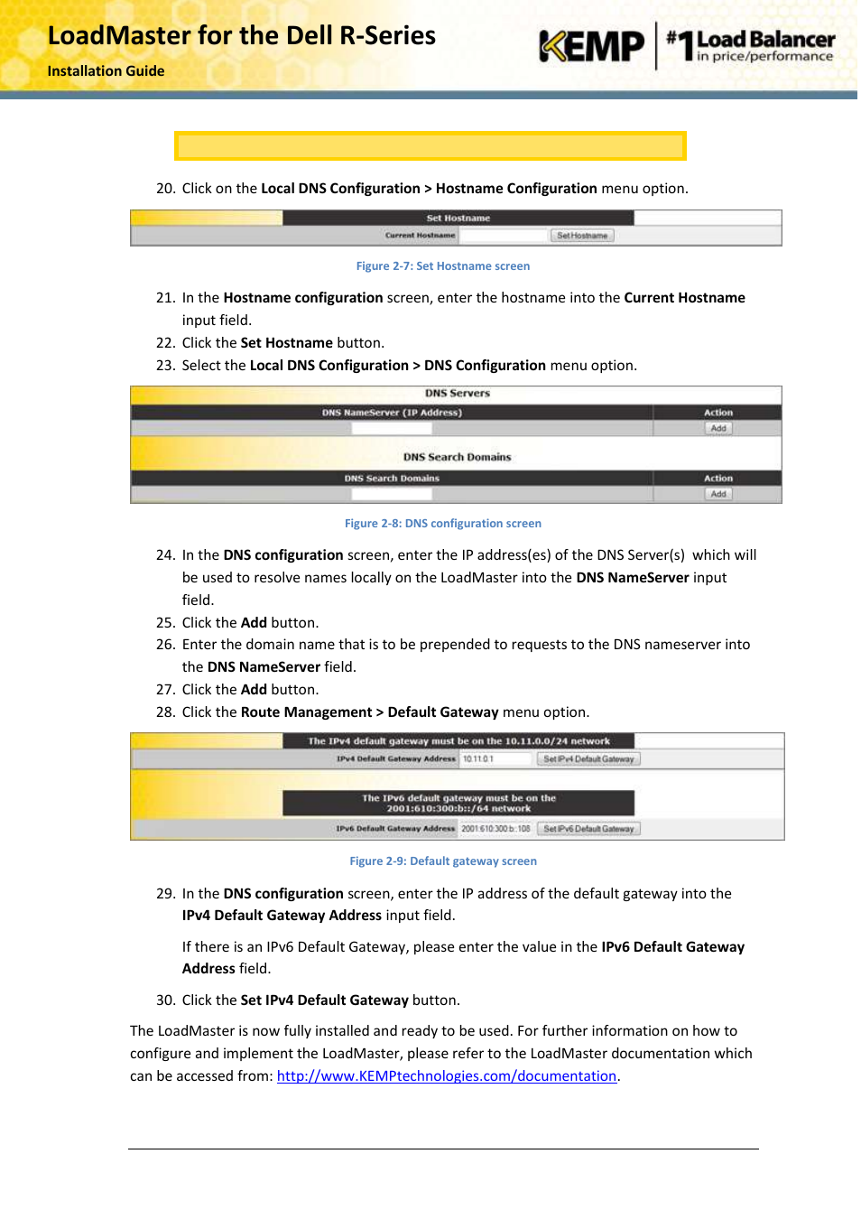 KEMP R Series User Manual | Page 10 / 25