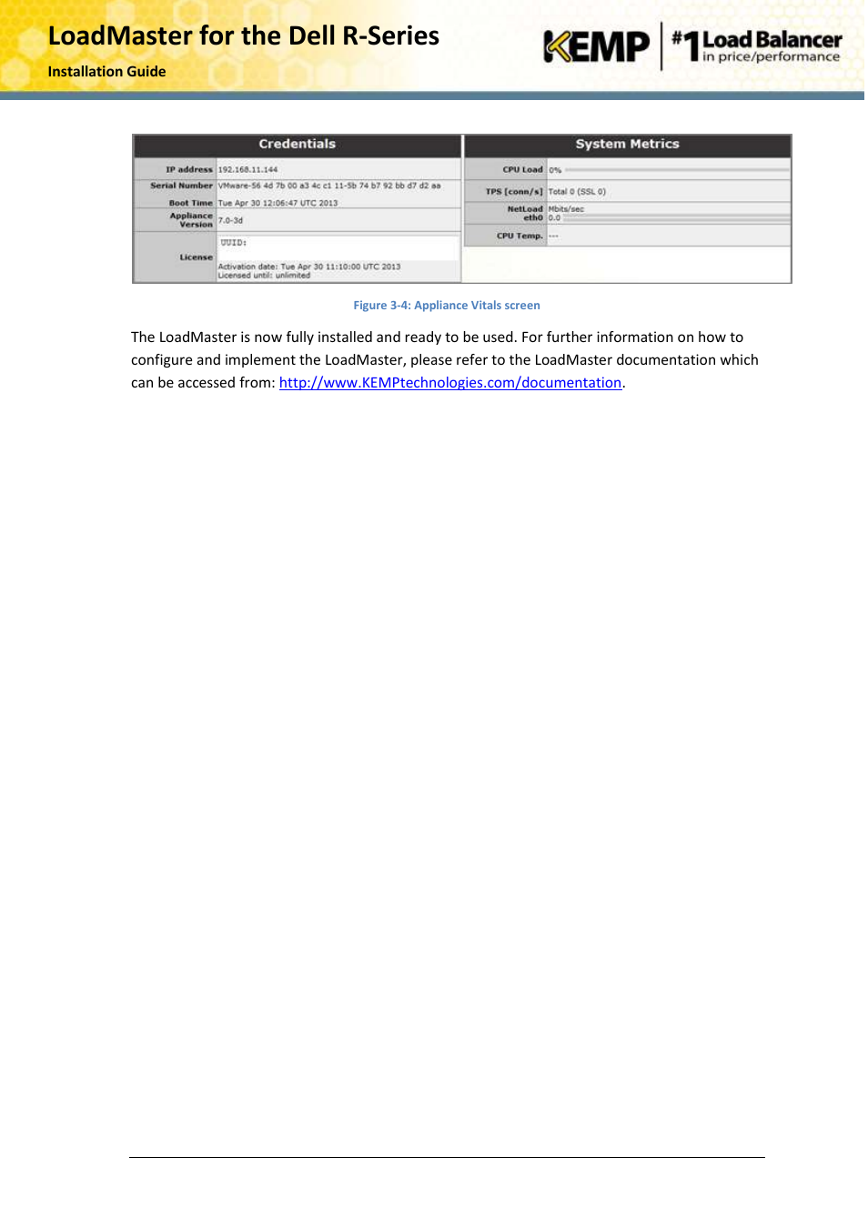 KEMP R Series User Manual | Page 14 / 25