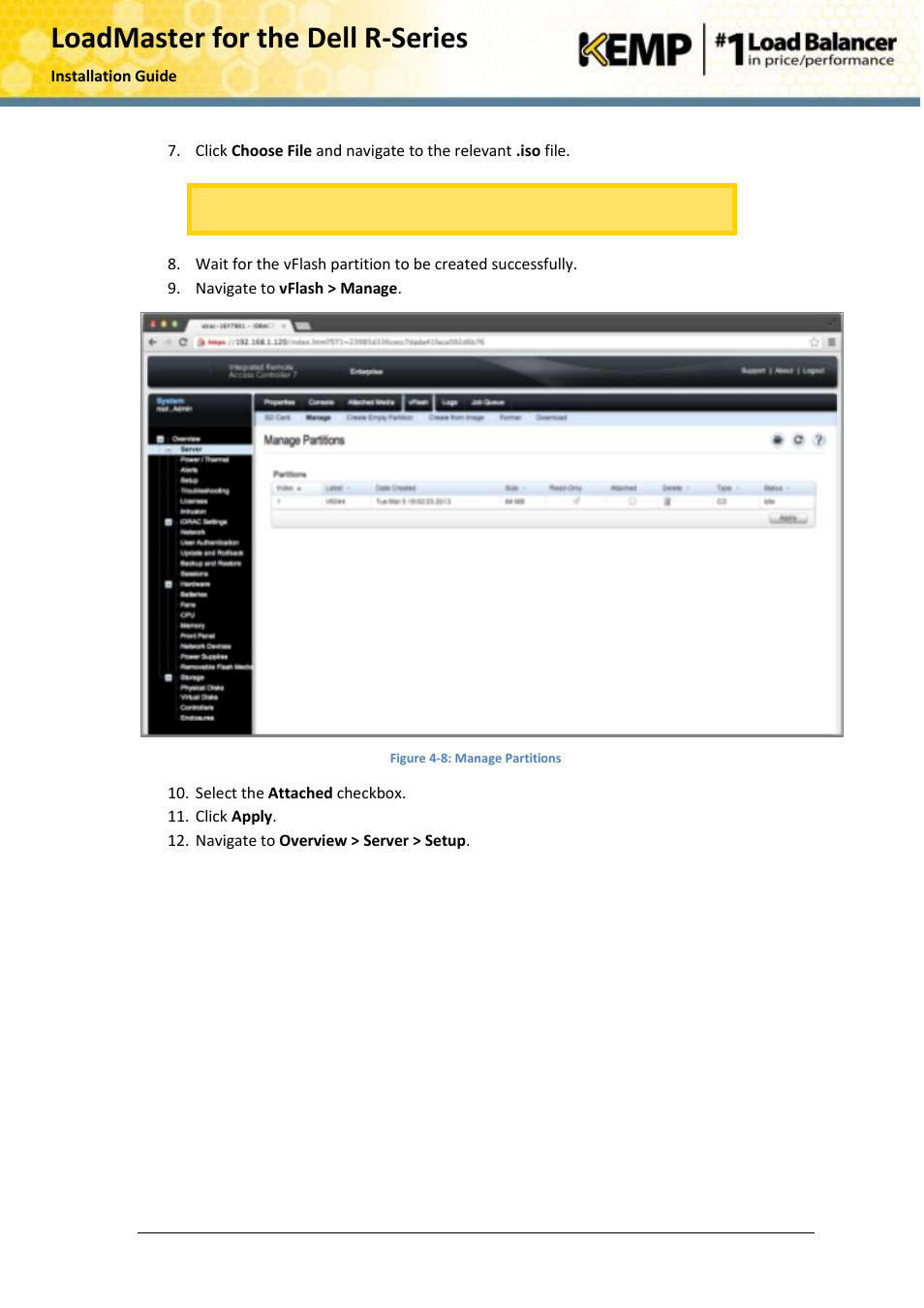 KEMP R Series User Manual | Page 20 / 25