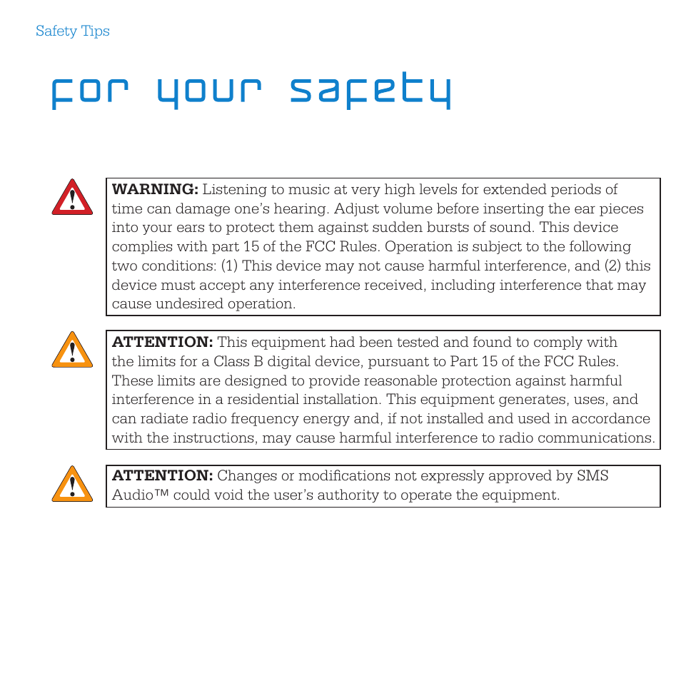 SMS Audio STREET by 50 User Manual | Page 7 / 10