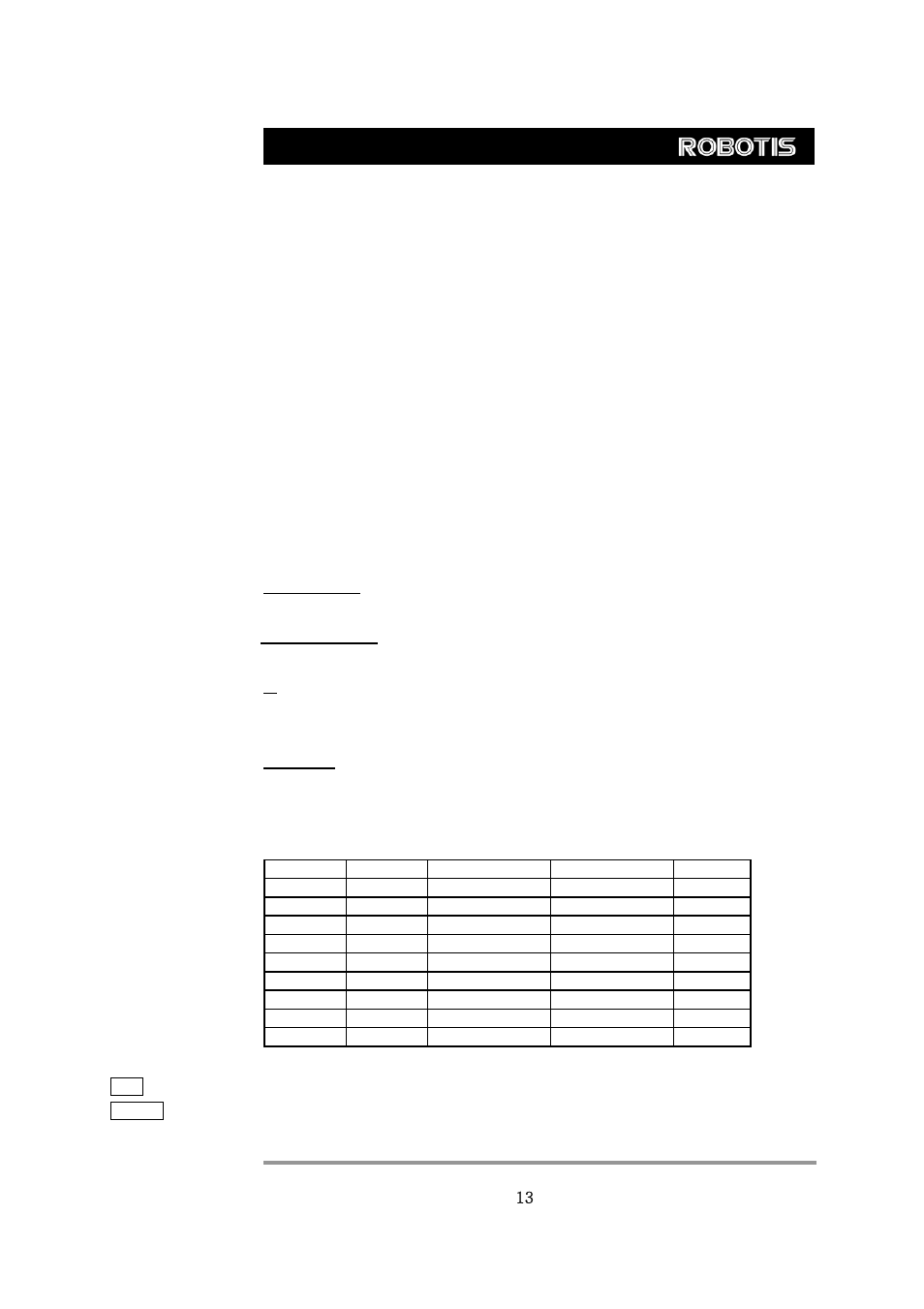 Dynamixel ax-12 | Axis Communications Dynamixel AX-12 User Manual | Page 14 / 38