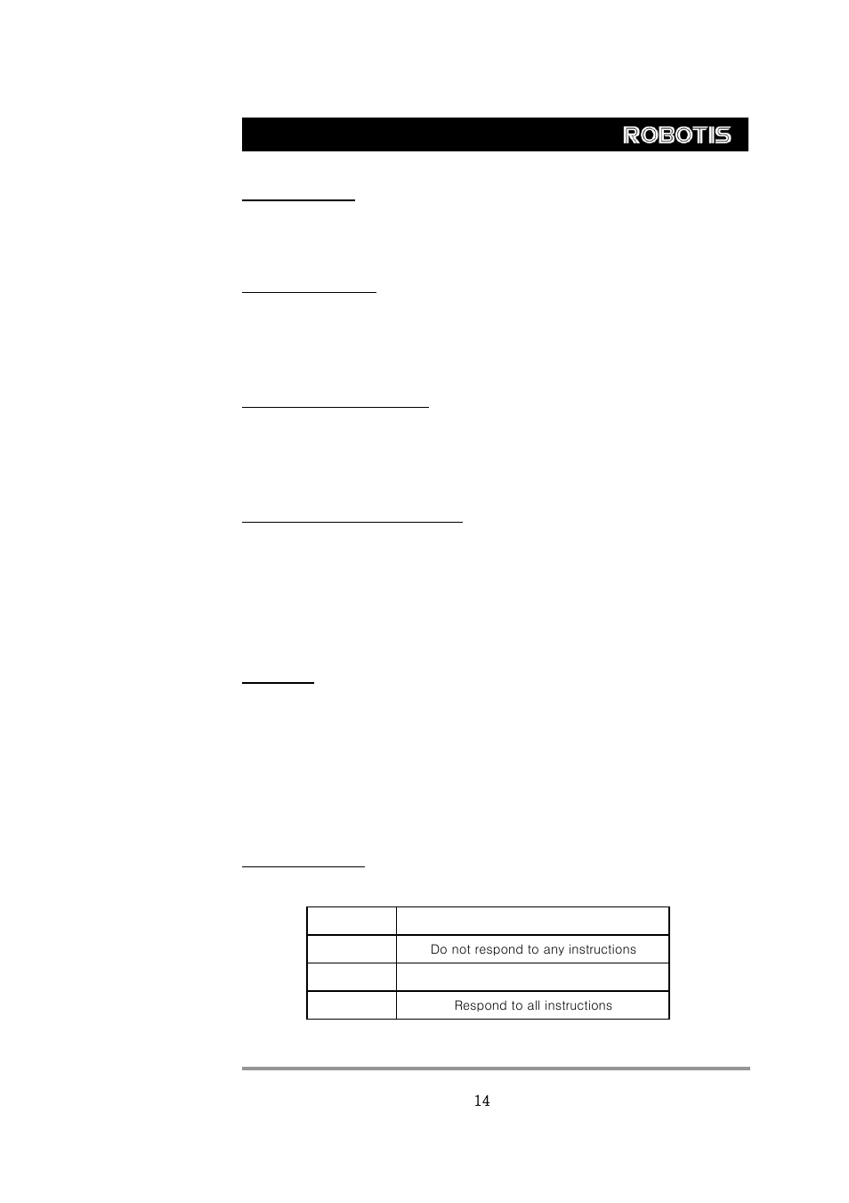 Dynamixel ax-12 | Axis Communications Dynamixel AX-12 User Manual | Page 15 / 38