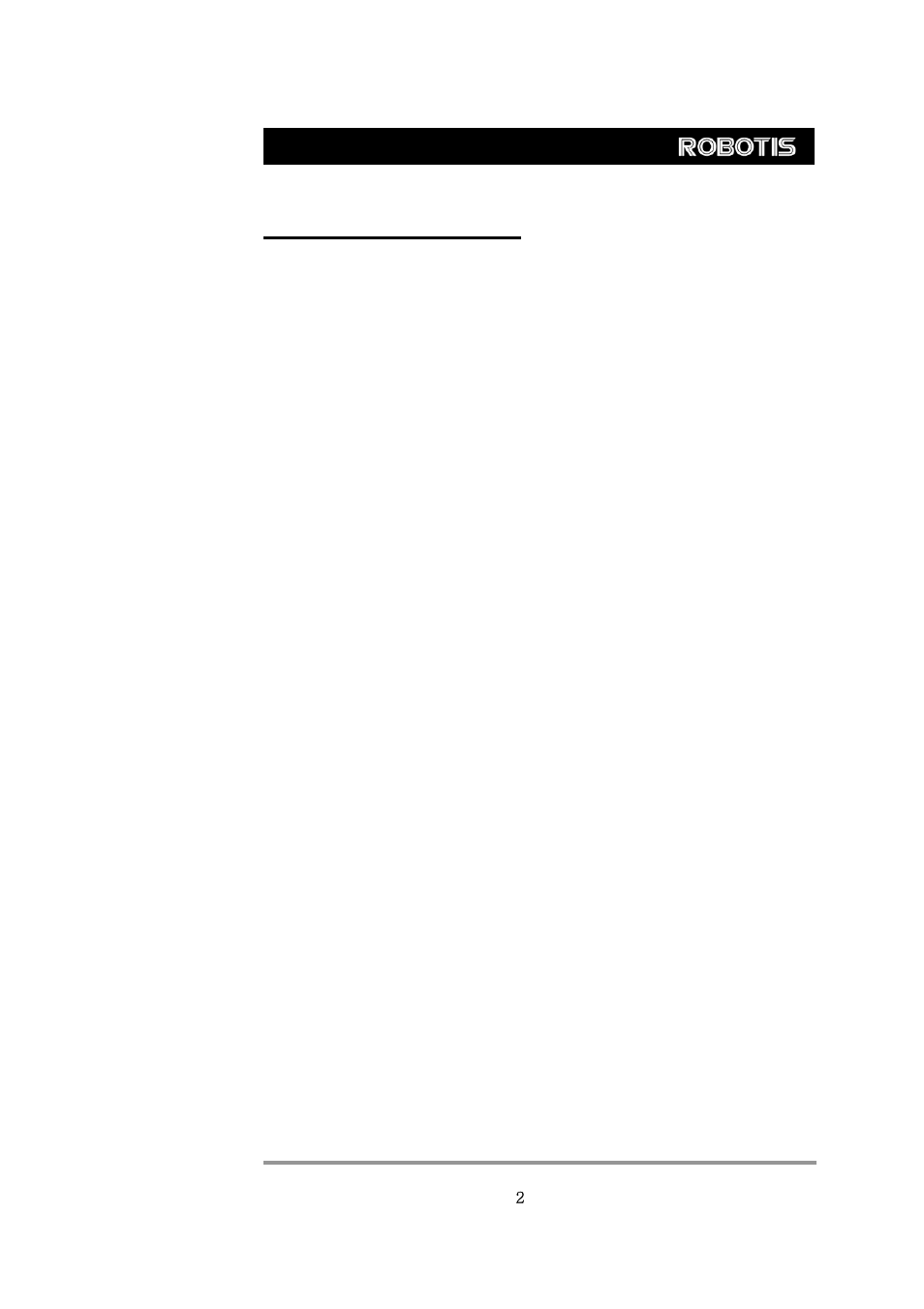 1. overview and characteristics of ax-12, Dynamixel ax-12 | Axis Communications Dynamixel AX-12 User Manual | Page 3 / 38