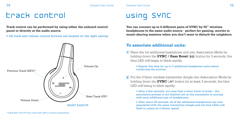 SMS Audio SYNC by 50 User Manual | Page 9 / 15
