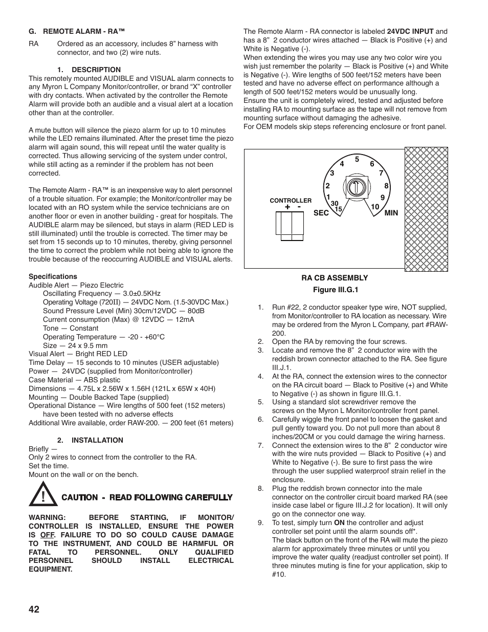 Myron L 729II User Manual | Page 46 / 68