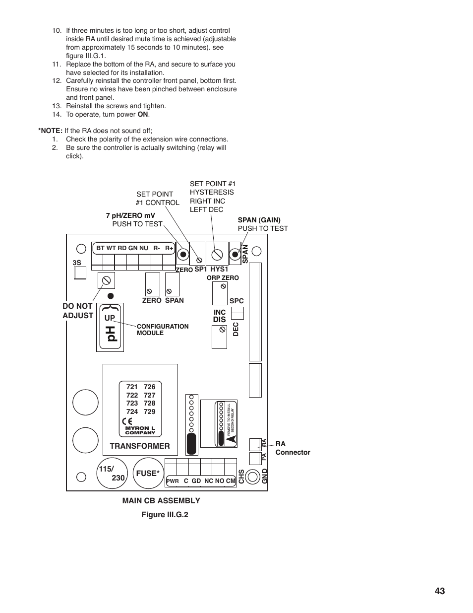Myron L 729II User Manual | Page 47 / 68