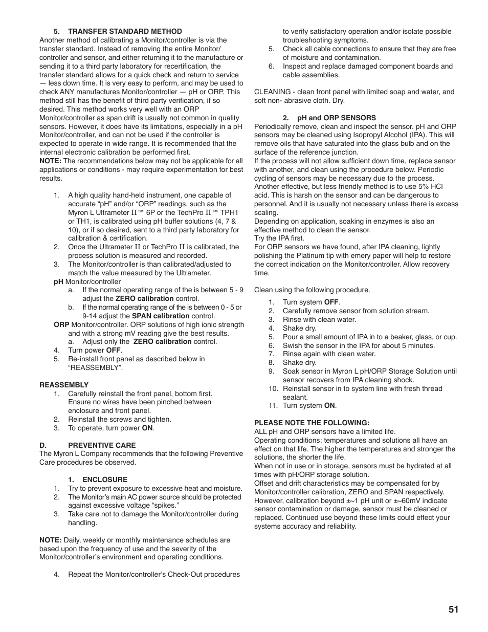Myron L 729II User Manual | Page 55 / 68