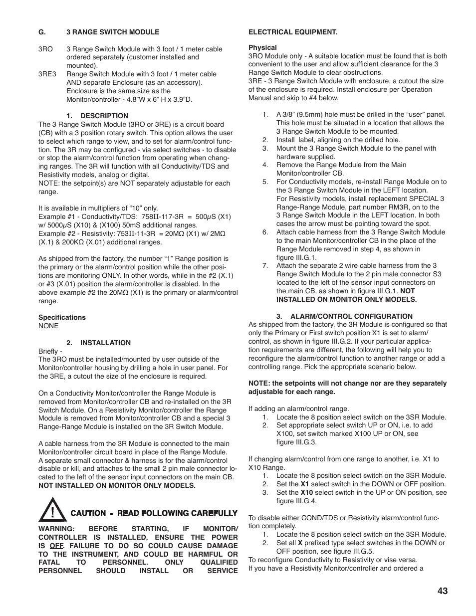 Myron L 729II User Manual | Page 47 / 76