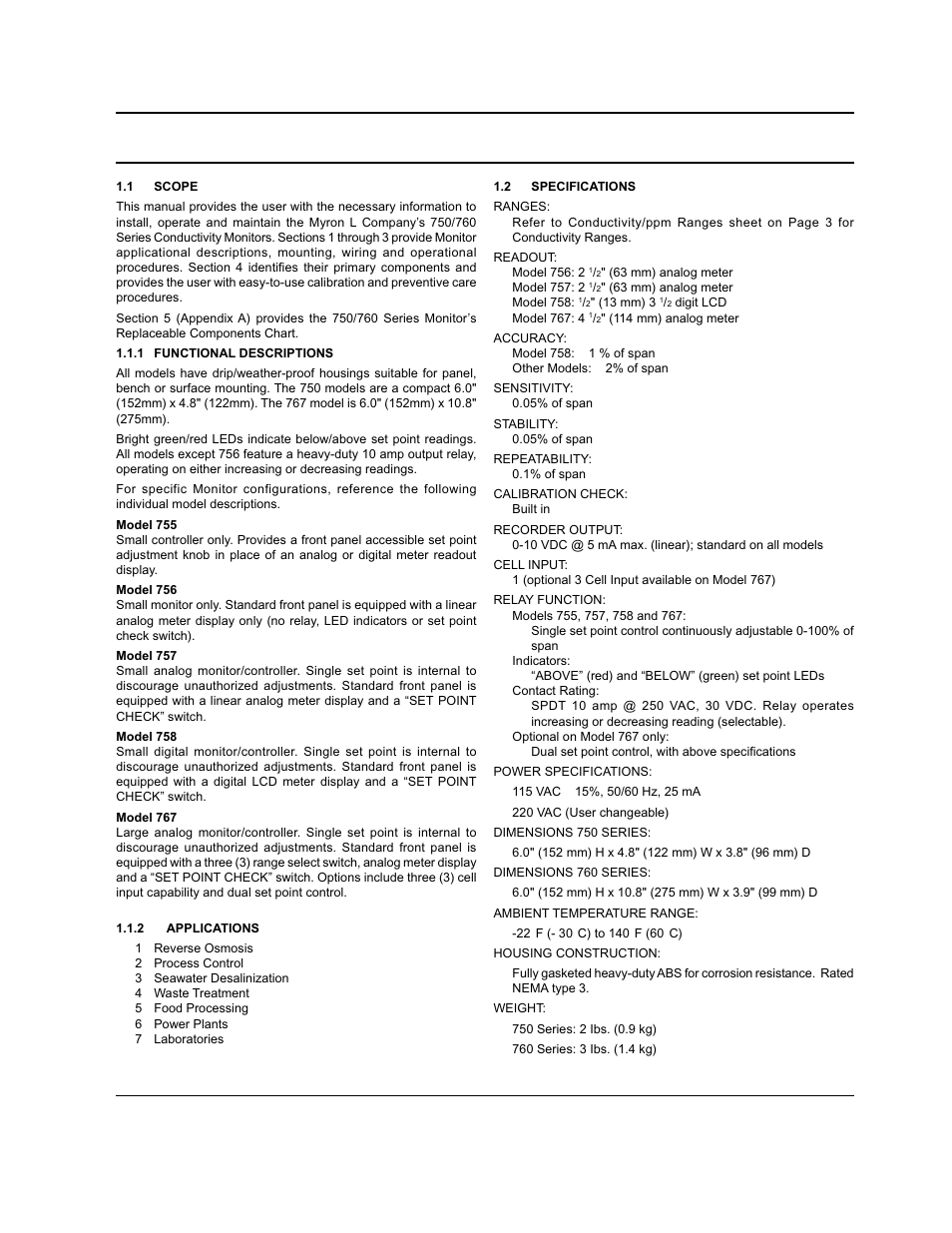 Myron L 767 User Manual | Page 3 / 16