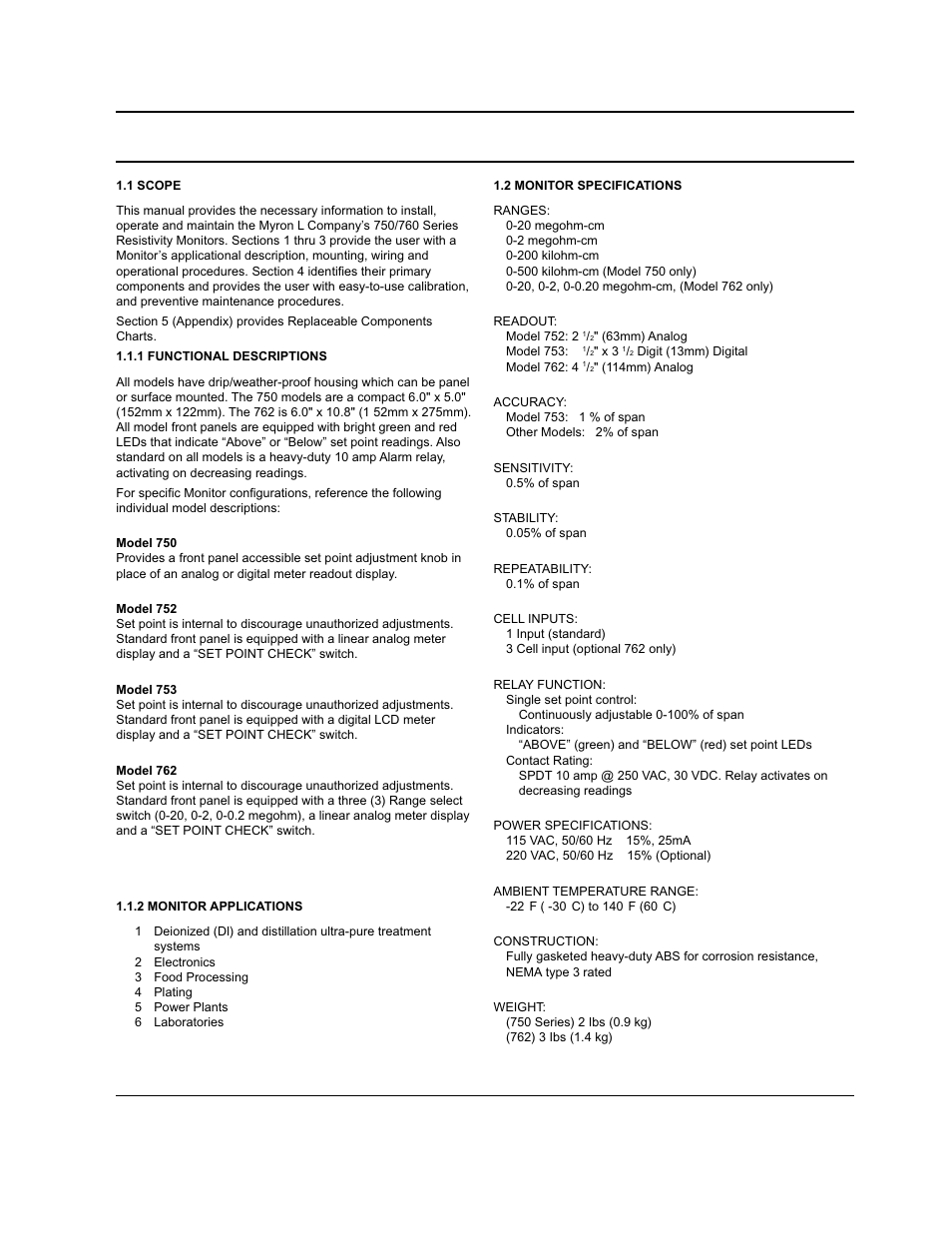 Myron L 762 User Manual | Page 3 / 16