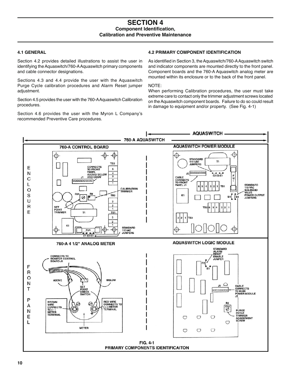 Myron L 760-A Aquaswitch User Manual | Page 12 / 18