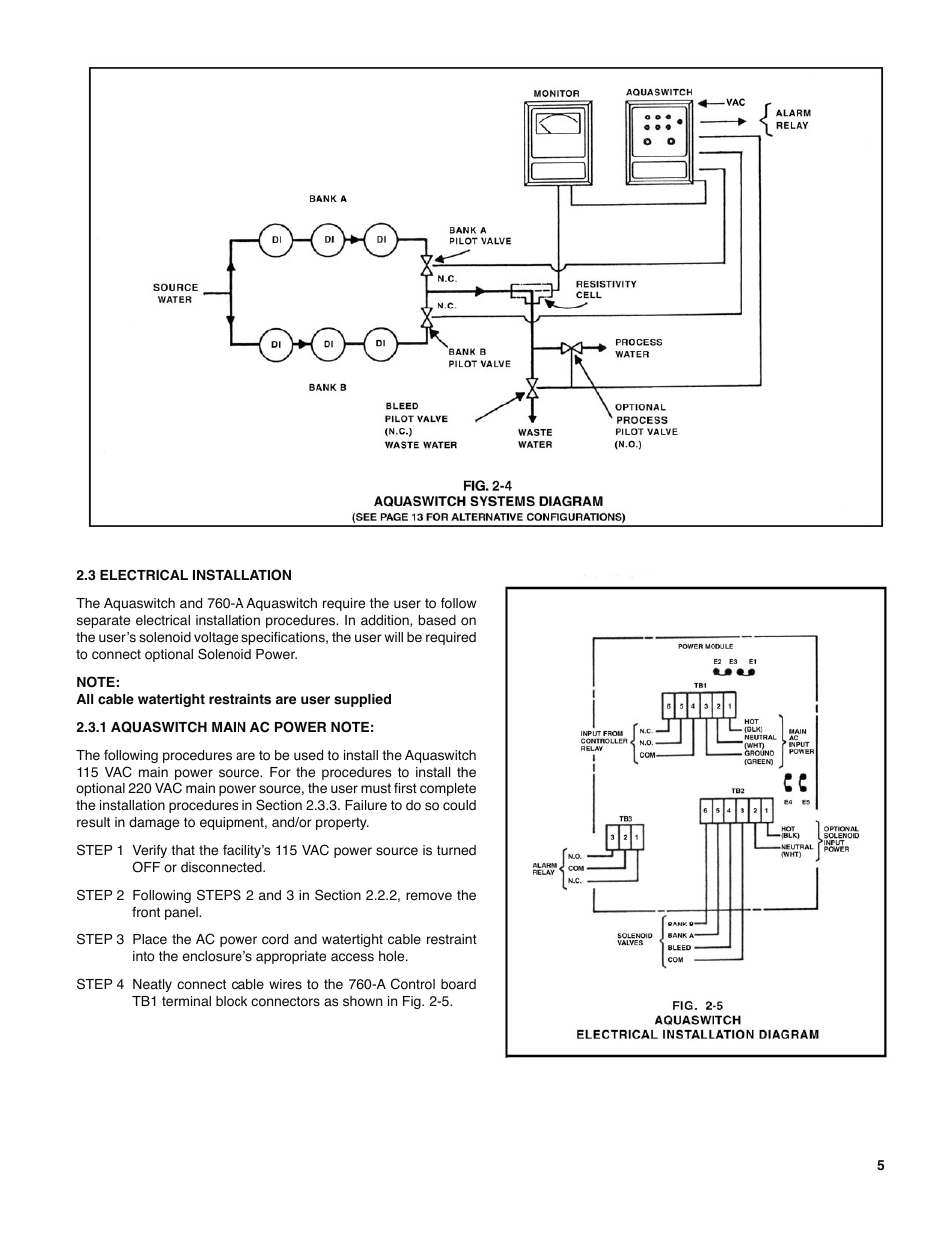 Myron L 760-A Aquaswitch User Manual | Page 7 / 18