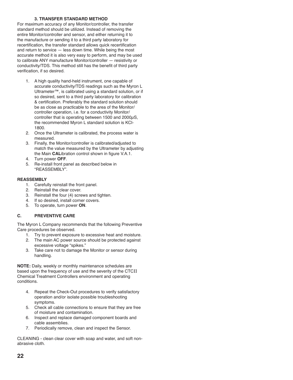 Myron L CTCIITD User Manual | Page 26 / 36