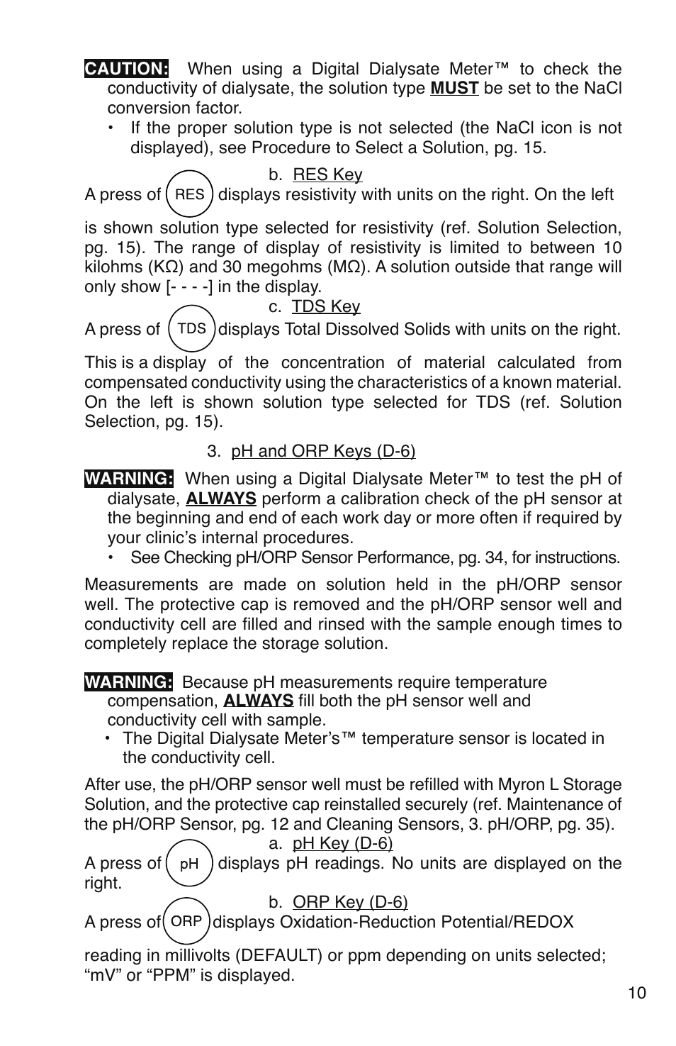 Myron L D-6 User Manual | Page 13 / 48