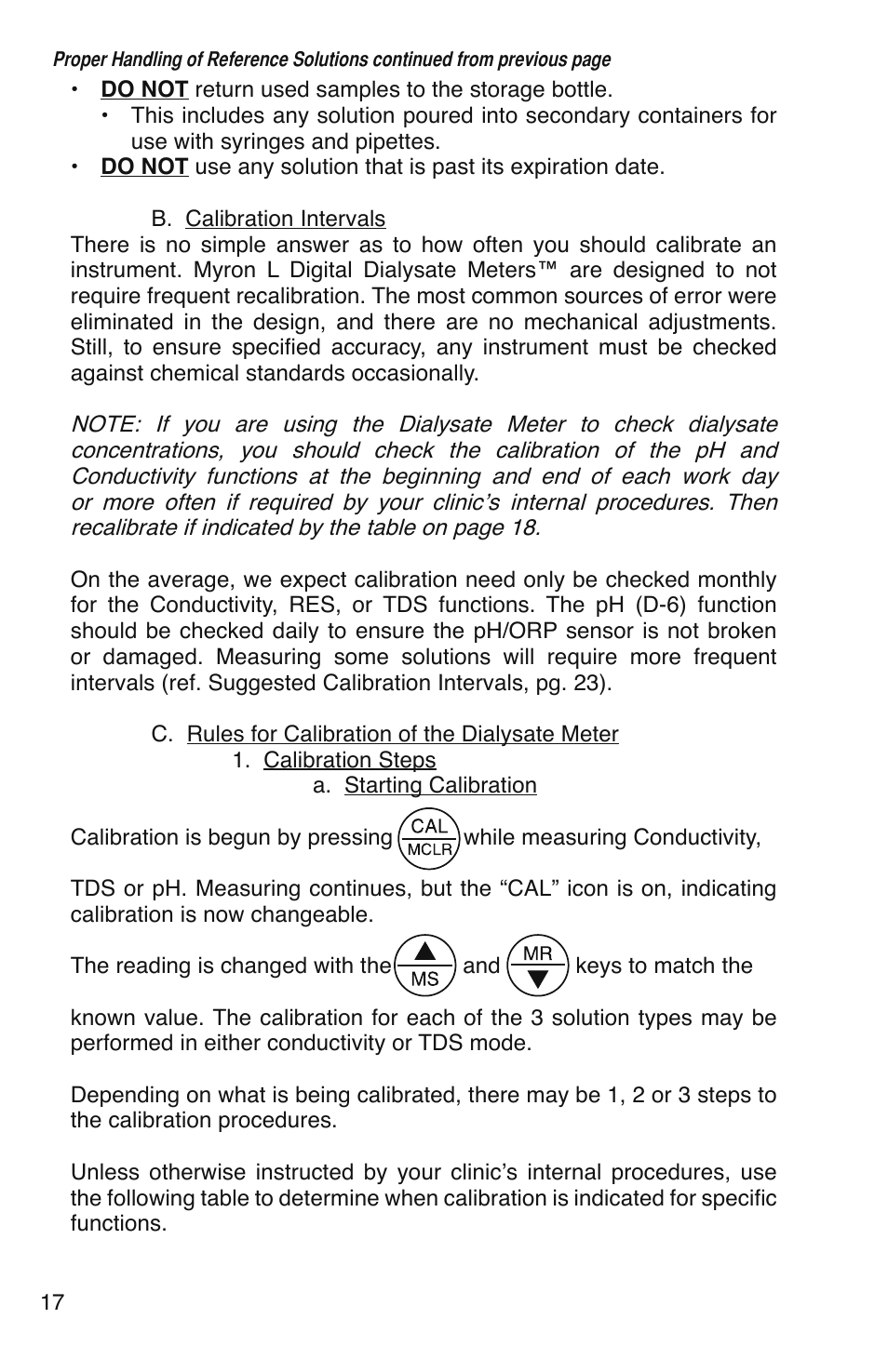 Myron L D-6 User Manual | Page 20 / 48