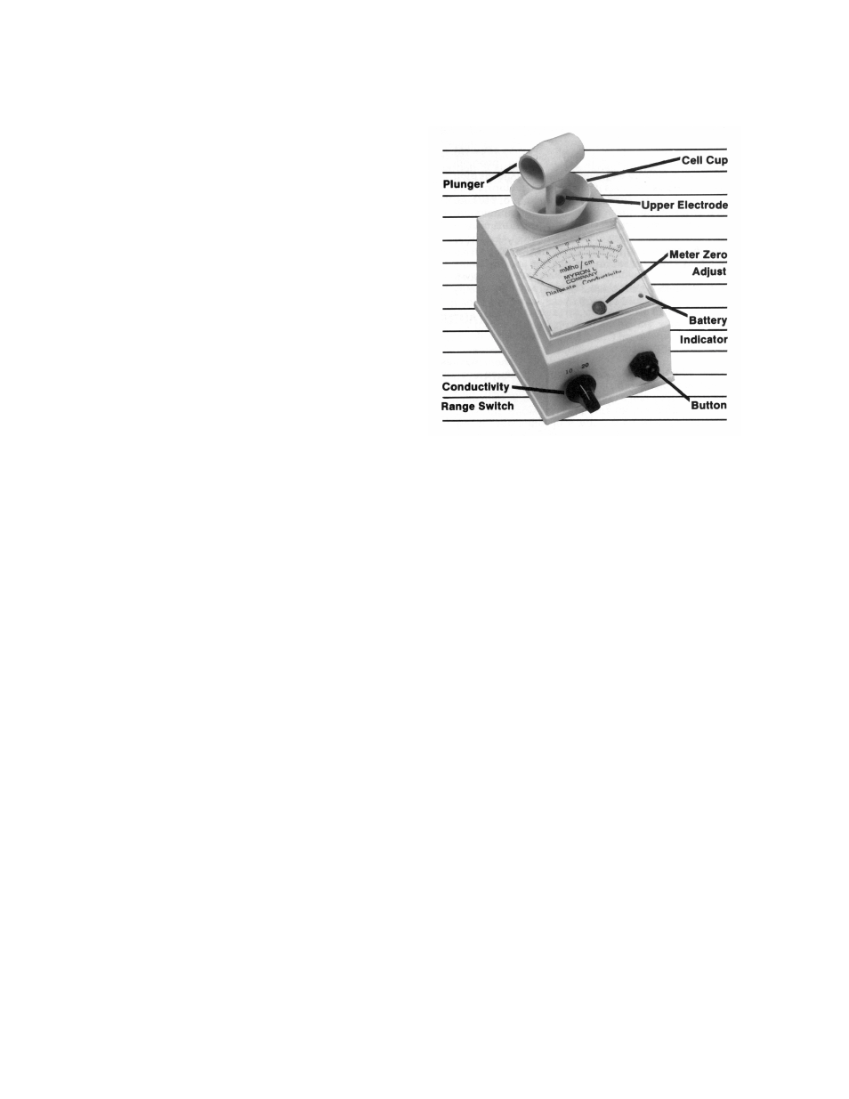 Description, Final dialysate range | Myron L D-2 User Manual | Page 2 / 5