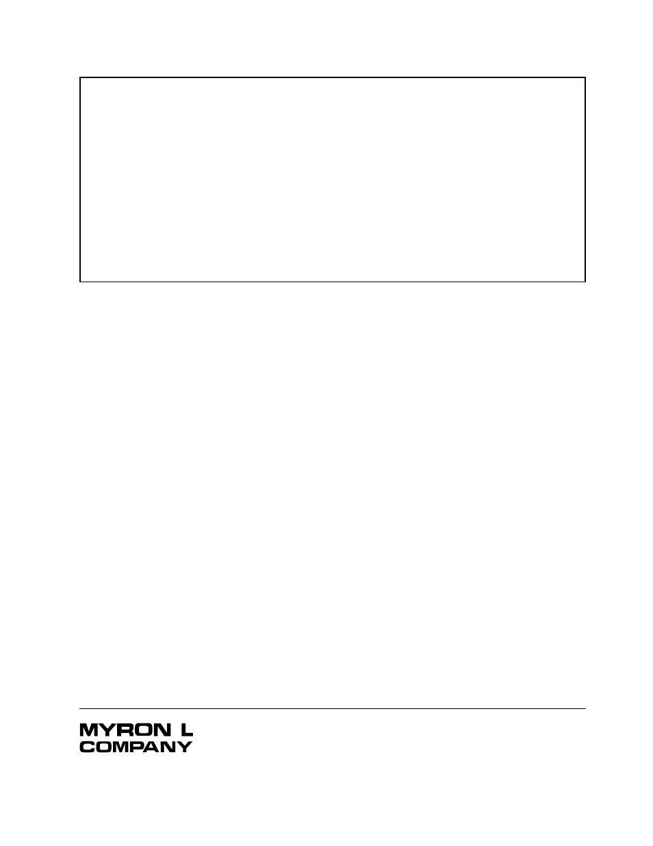 Warranty/service | Myron L D-2 User Manual | Page 5 / 5
