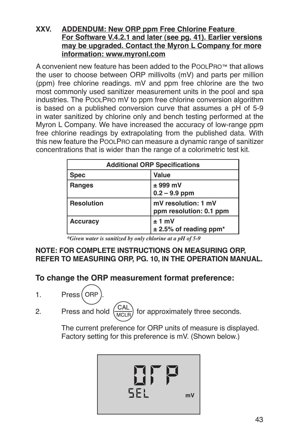 Myron L PS6 User Manual | Page 47 / 56