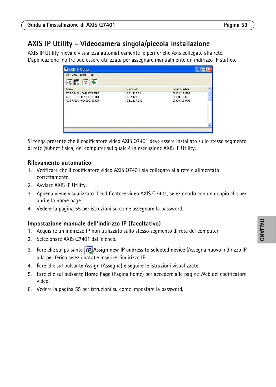 Axis Communications Video Encoder AXIS Q7401 User Manual | Page 53 / 82