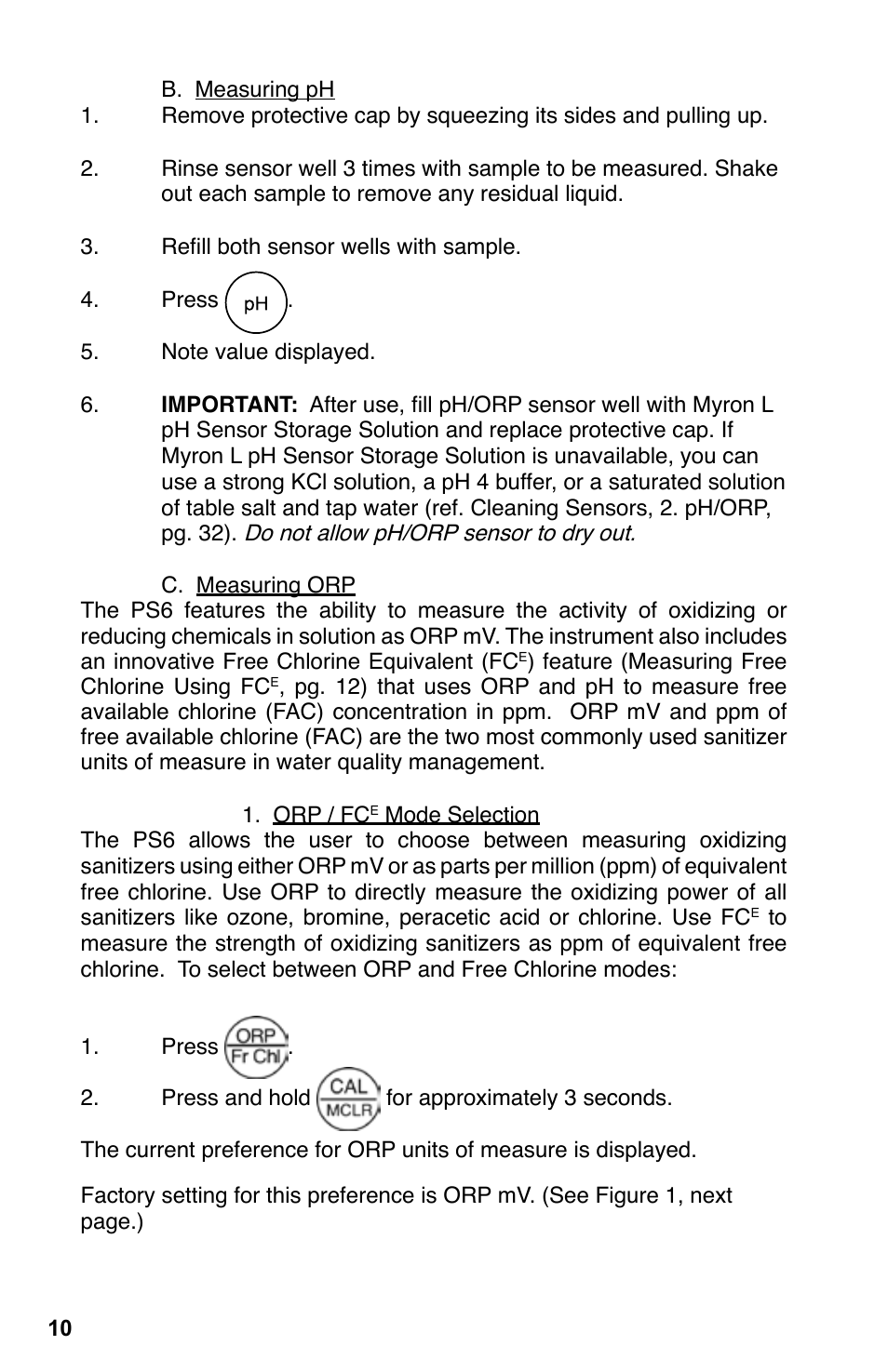 Myron L PS6FCE User Manual | Page 14 / 52