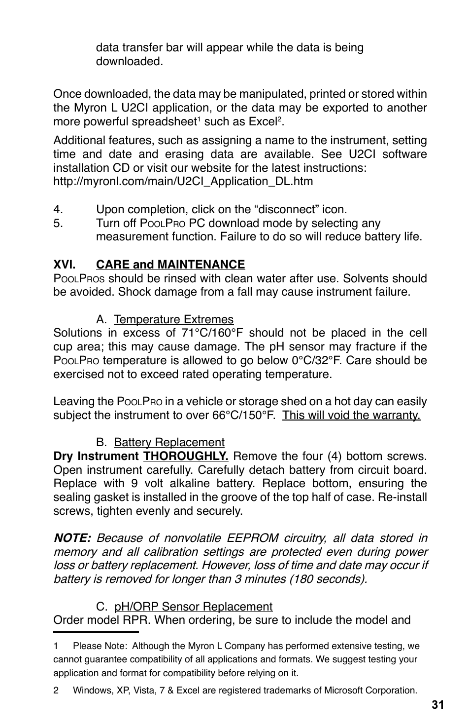Myron L PS6FCE User Manual | Page 35 / 52
