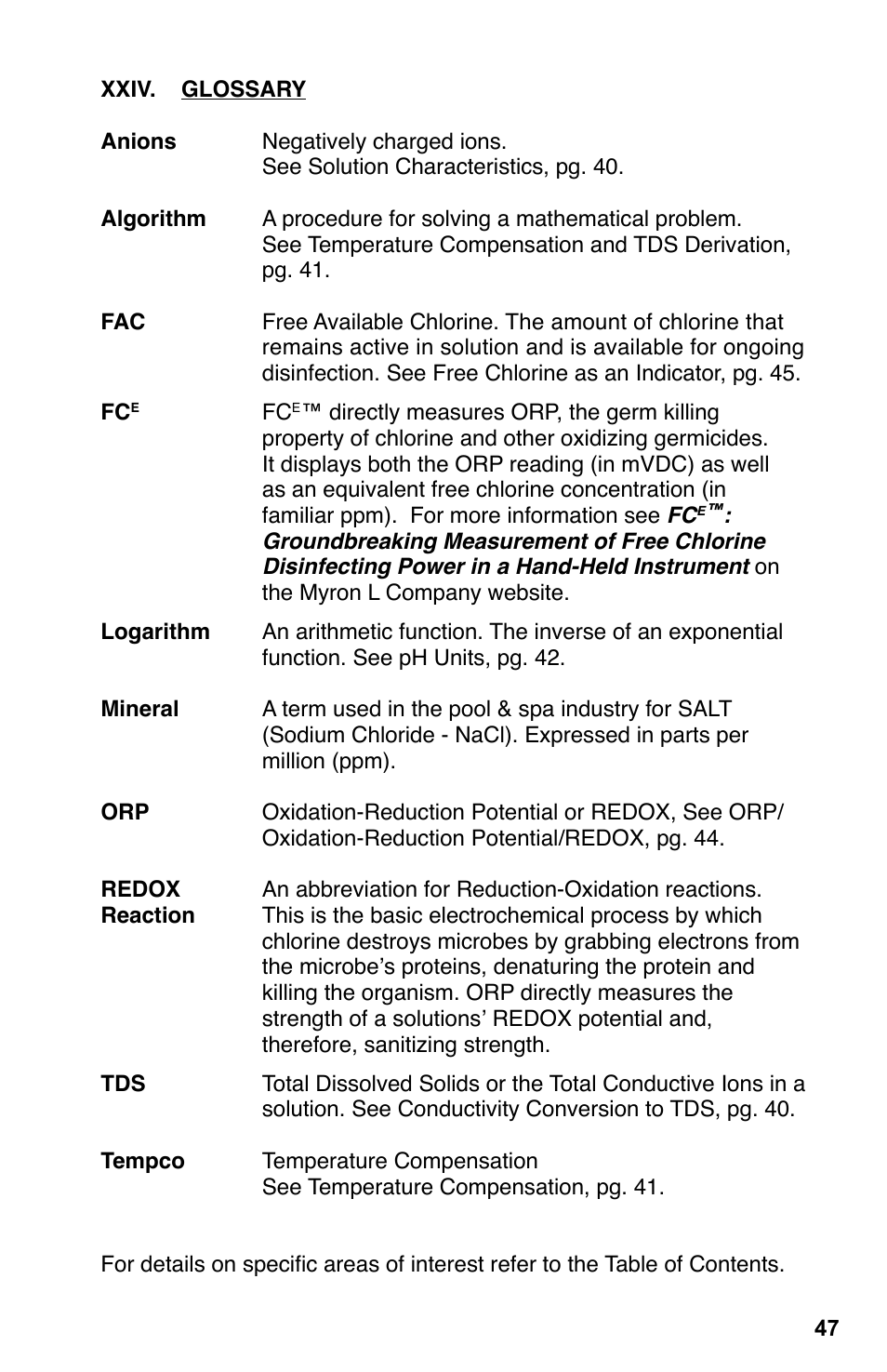 Myron L PS6FCE User Manual | Page 51 / 52