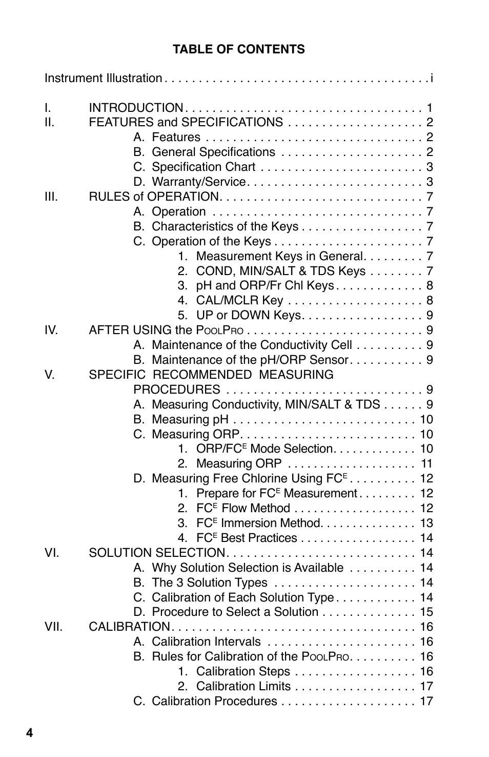 Myron L PS6FCE User Manual | Page 8 / 52