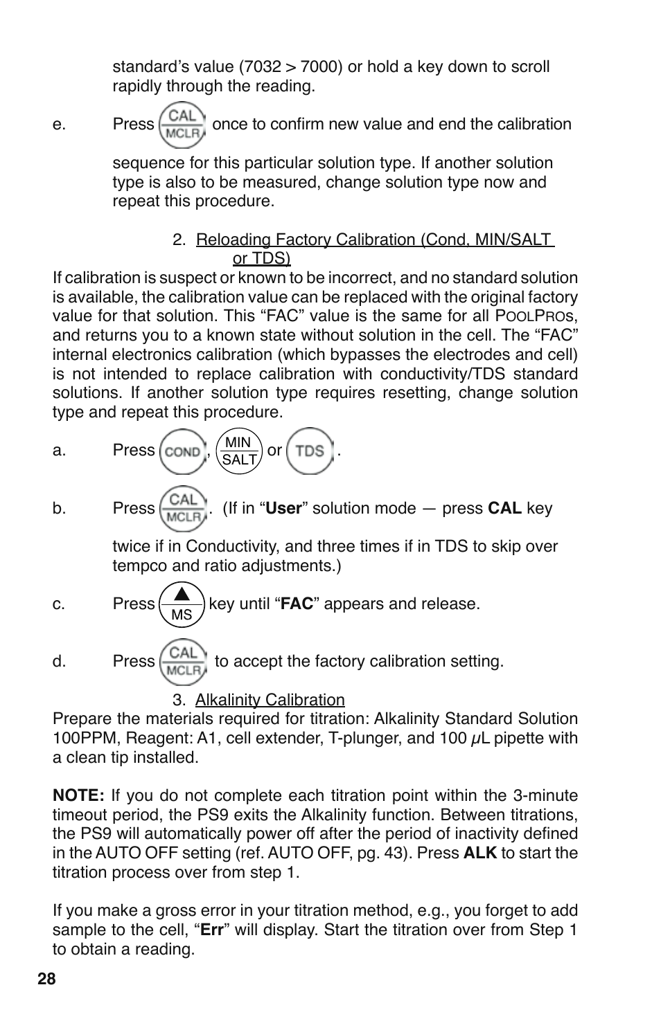 Myron L PS9TK User Manual | Page 32 / 72