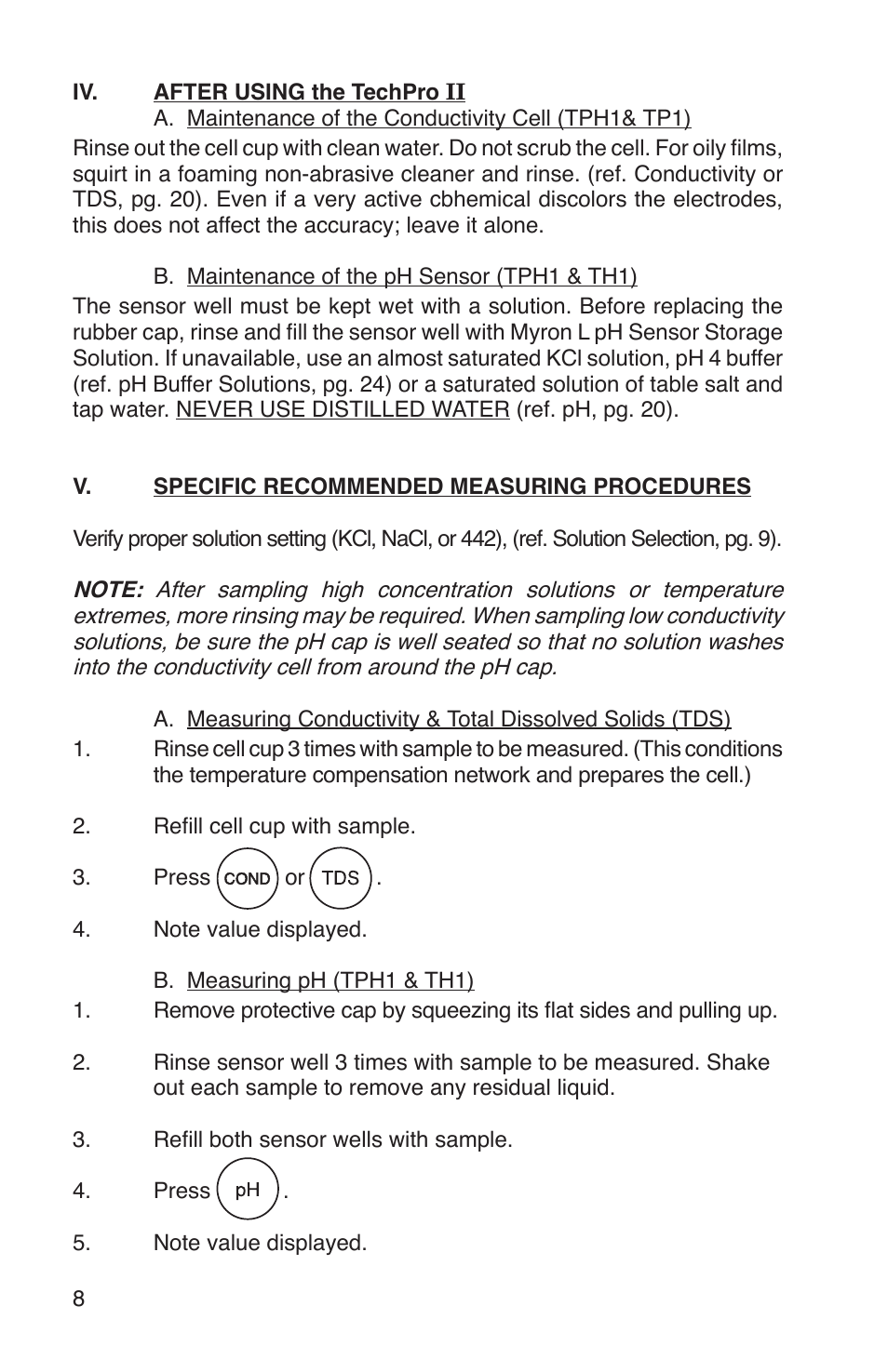 Myron L TH1 User Manual | Page 12 / 44