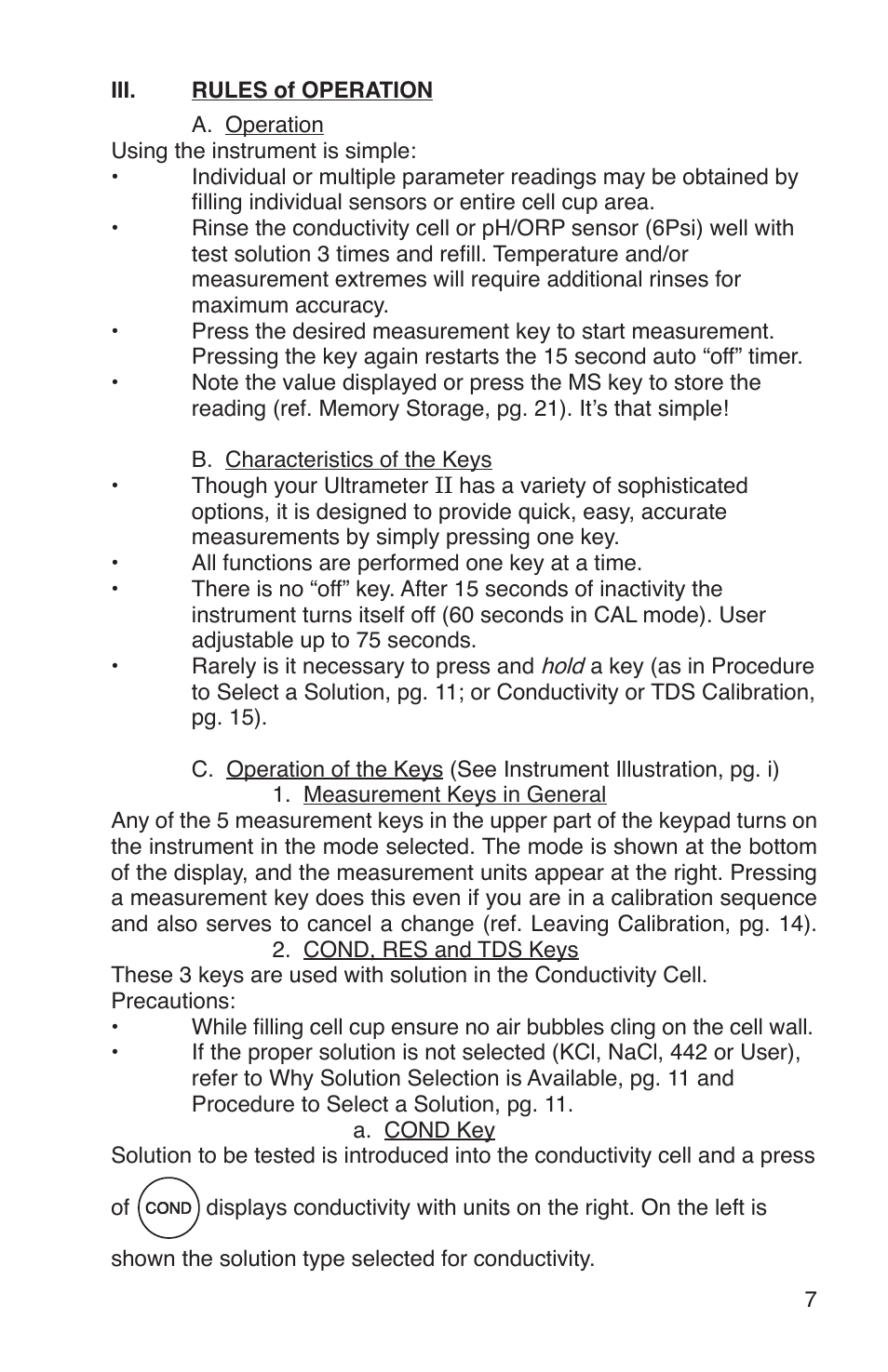 Myron L 6Psi and 4P User Manual | Page 11 / 60