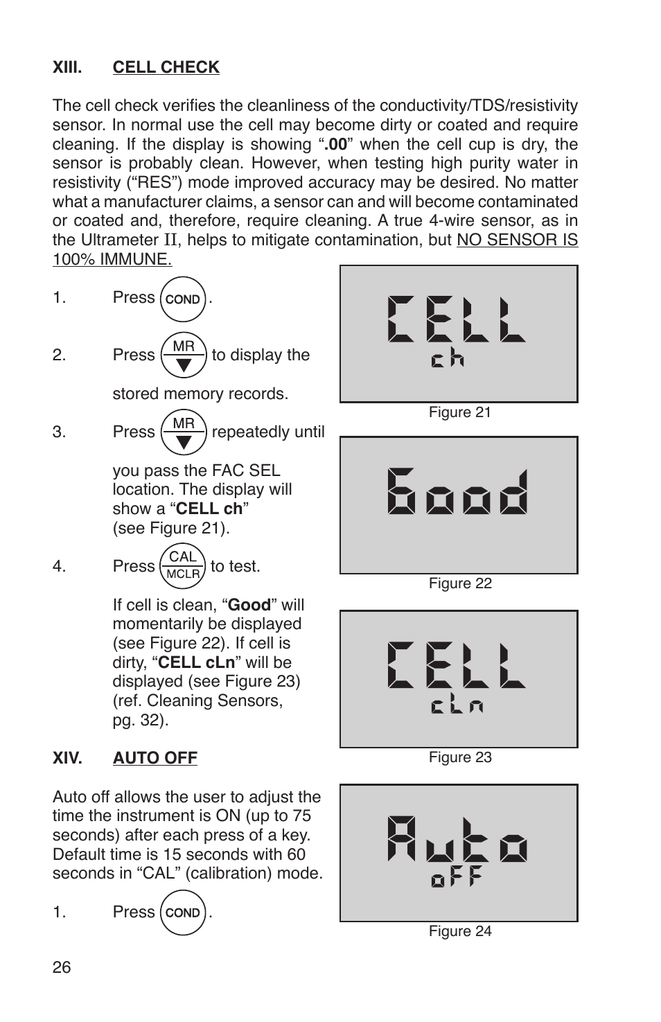 Myron L 6Psi and 4P User Manual | Page 30 / 60