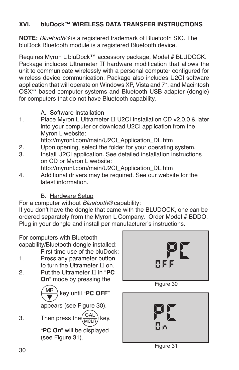 Myron L 6Psi and 4P User Manual | Page 34 / 60